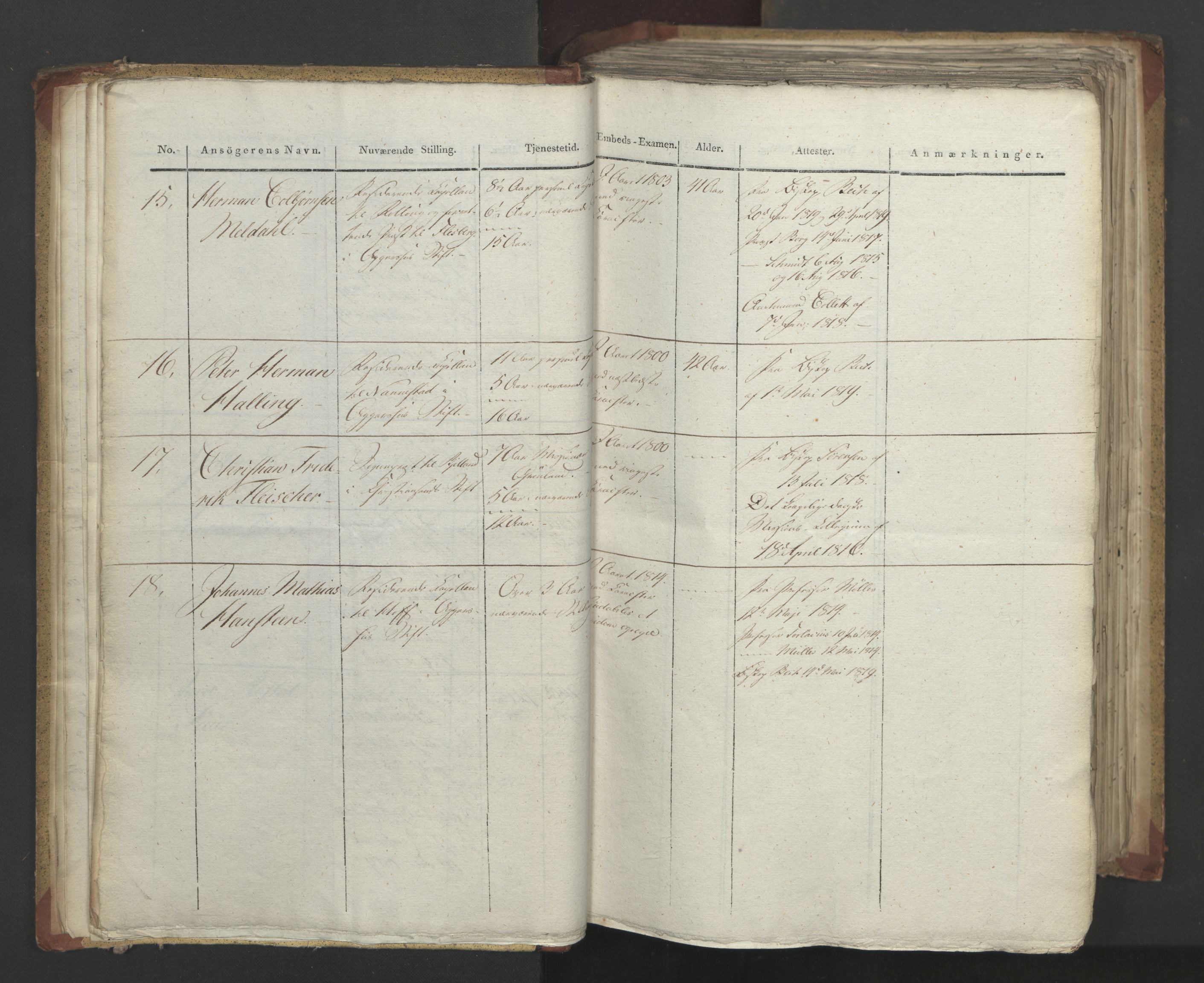 Statsrådsavdelingen i Stockholm, AV/RA-S-1003/D/Da/L0019: Regjeringsinnstillinger nr. 3856-4052, 1819, p. 27