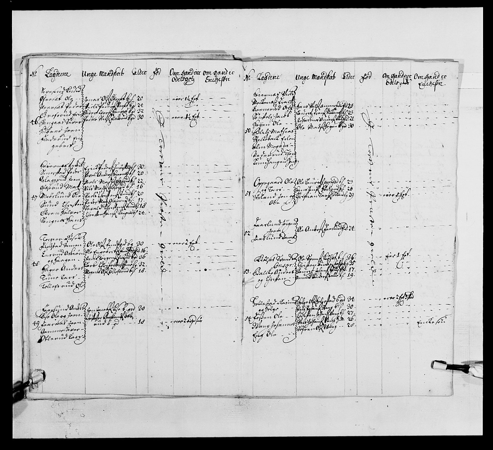 Kommanderende general (KG I) med Det norske krigsdirektorium, AV/RA-EA-5419/E/Ea/L0500: Opplandske regiment, 1696-1697, p. 202