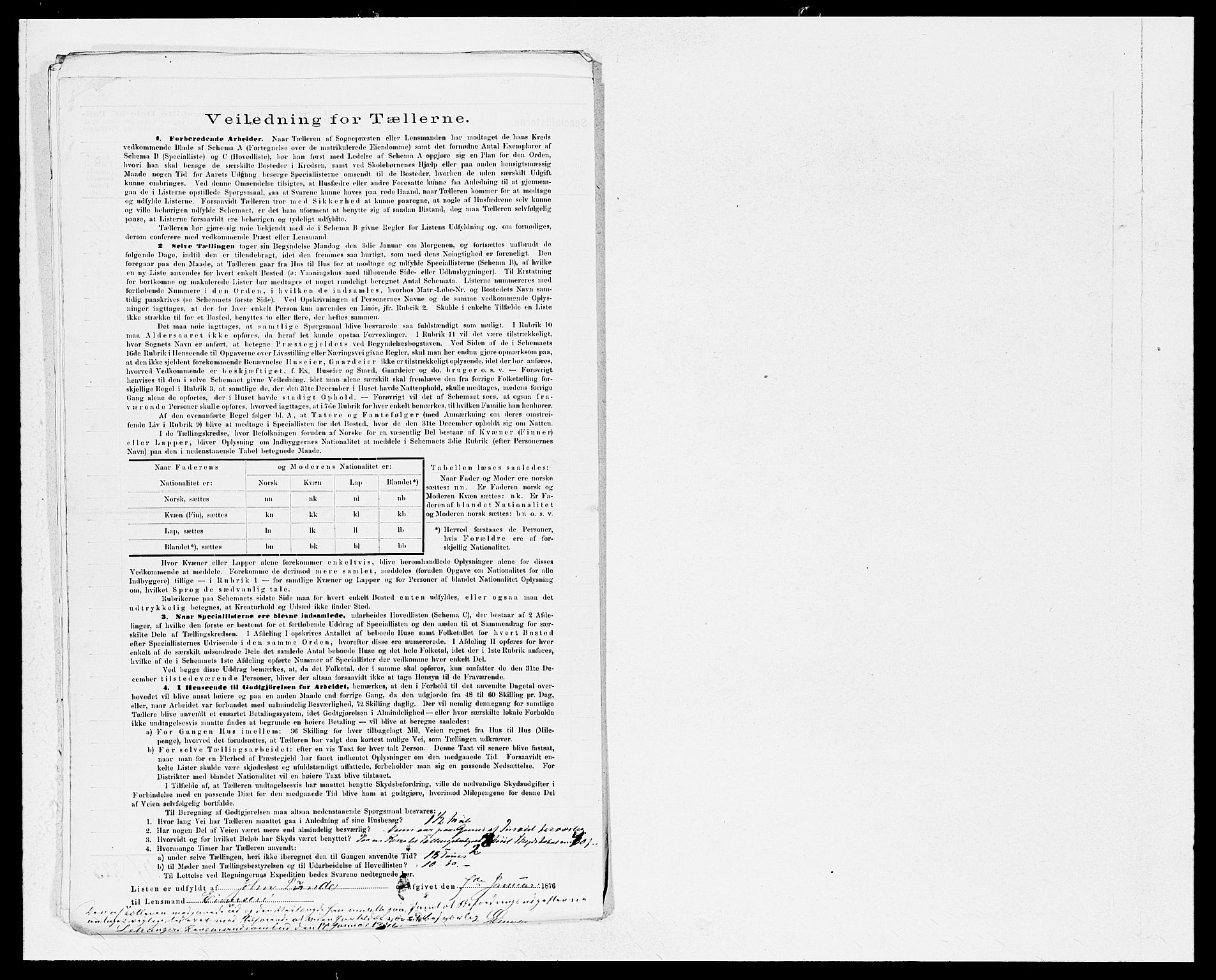 SAB, 1875 census for 1419P Leikanger, 1875, p. 20