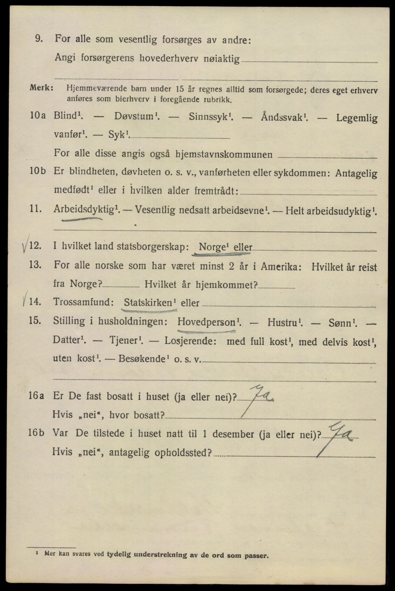 SAO, 1920 census for Kristiania, 1920, p. 251420