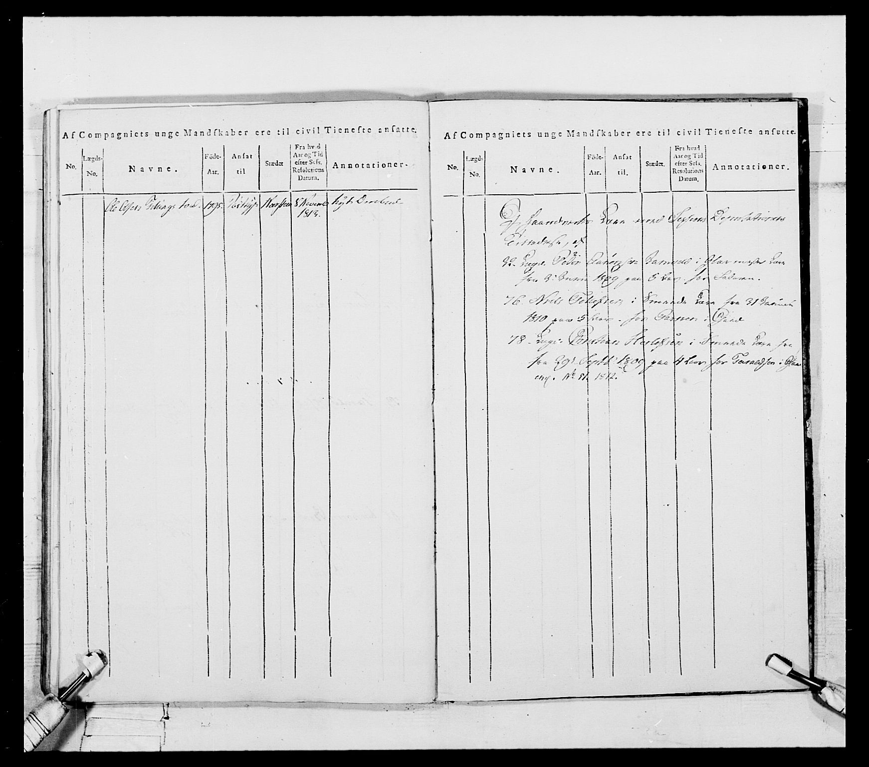 Generalitets- og kommissariatskollegiet, Det kongelige norske kommissariatskollegium, AV/RA-EA-5420/E/Eh/L0112: Vesterlenske nasjonale infanteriregiment, 1812, p. 630