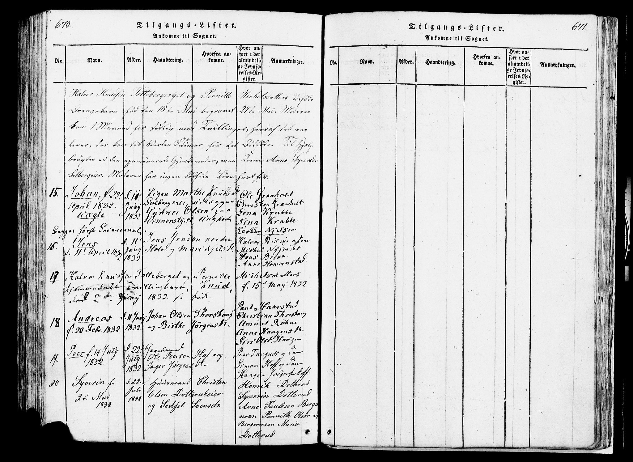 Løten prestekontor, AV/SAH-PREST-022/K/Ka/L0005: Parish register (official) no. 5, 1814-1832, p. 670-671