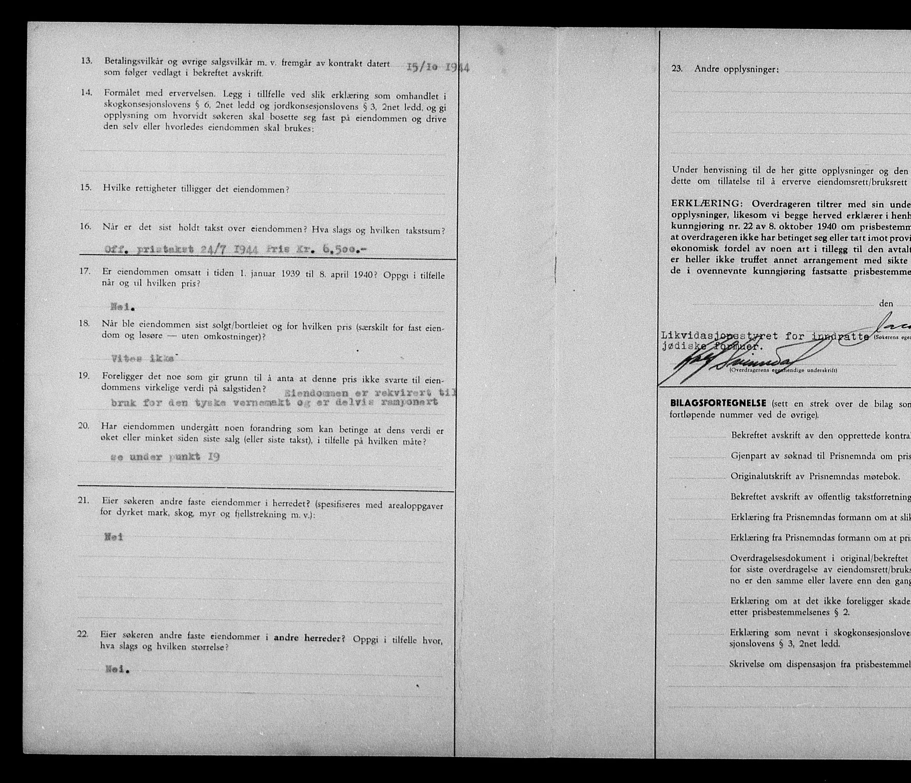 Justisdepartementet, Tilbakeføringskontoret for inndratte formuer, AV/RA-S-1564/H/Hc/Hca/L0896: --, 1945-1947, p. 477