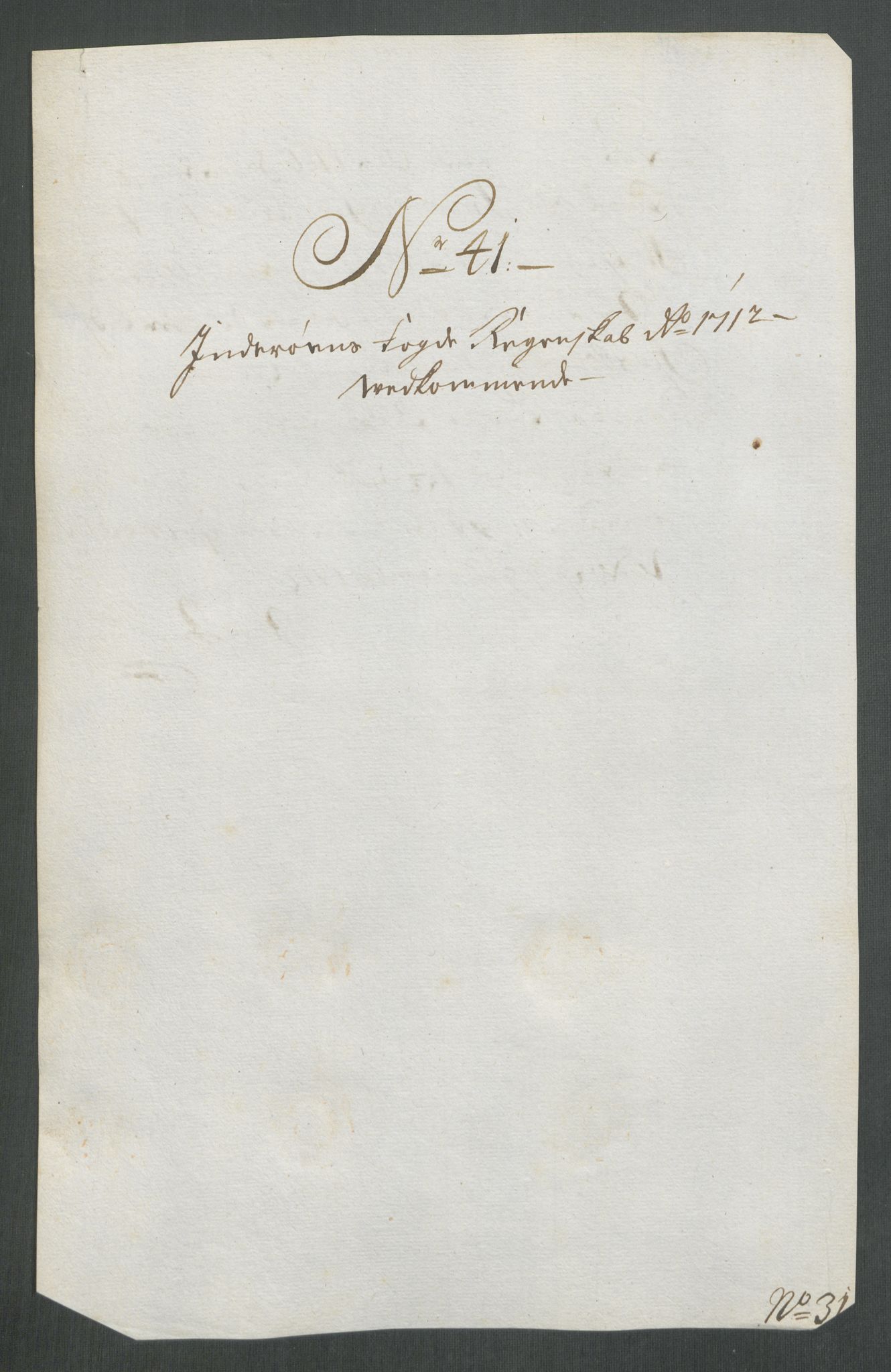 Rentekammeret inntil 1814, Reviderte regnskaper, Fogderegnskap, AV/RA-EA-4092/R63/L4320: Fogderegnskap Inderøy, 1712, p. 301