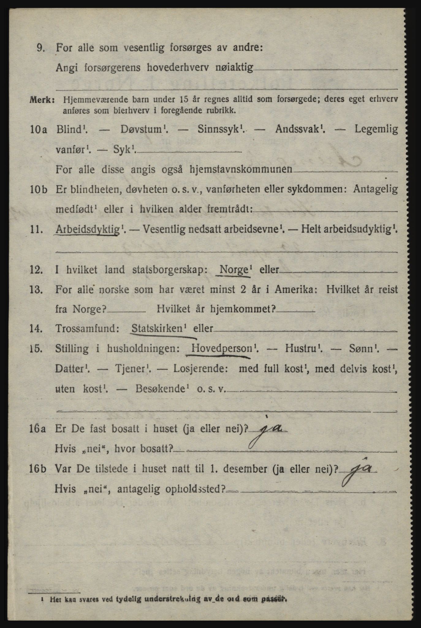 SAO, 1920 census for Aremark, 1920, p. 2122