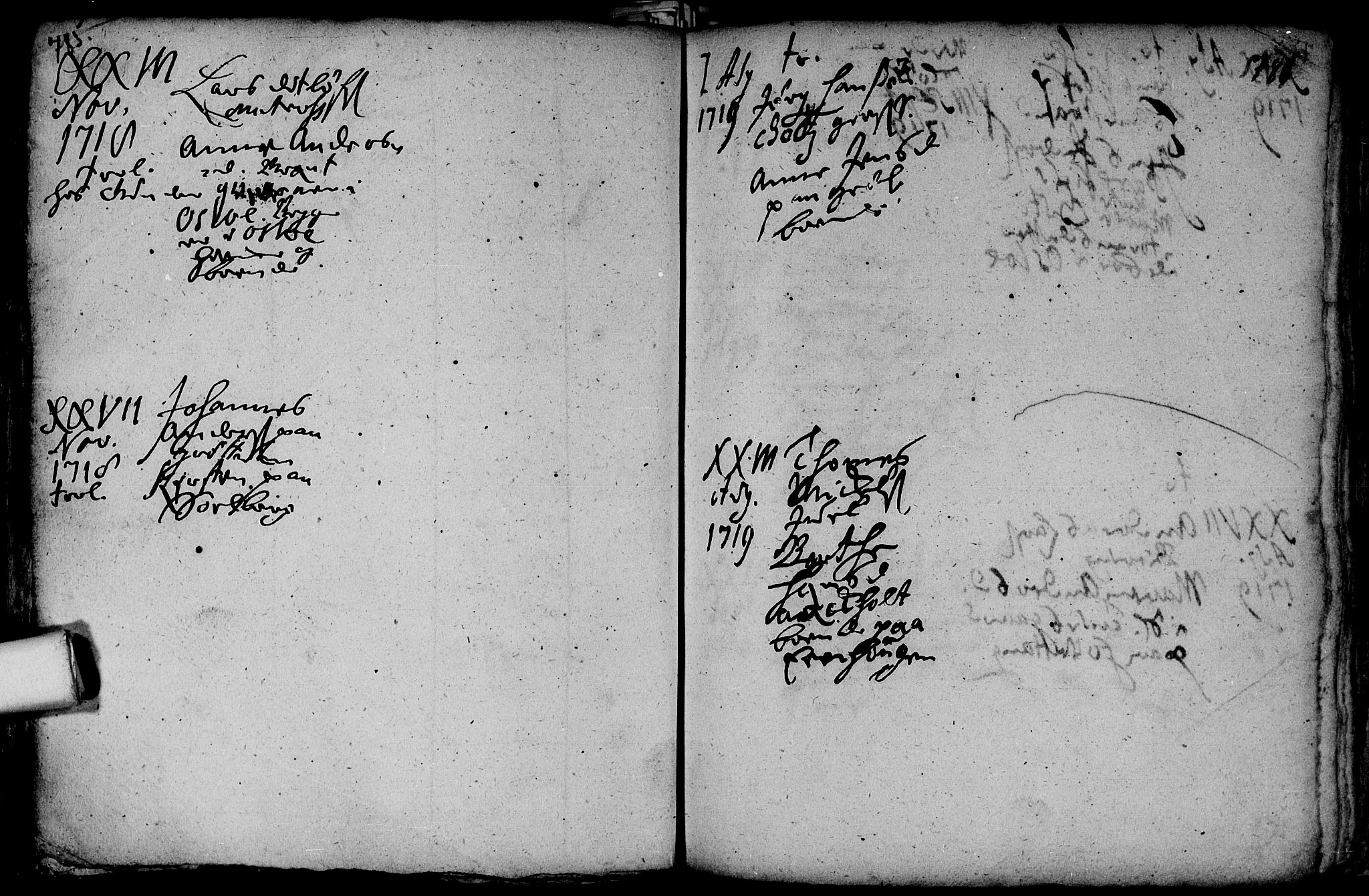 Aker prestekontor kirkebøker, AV/SAO-A-10861/F/L0002: Parish register (official) no. 2, 1714-1720, p. 785-786