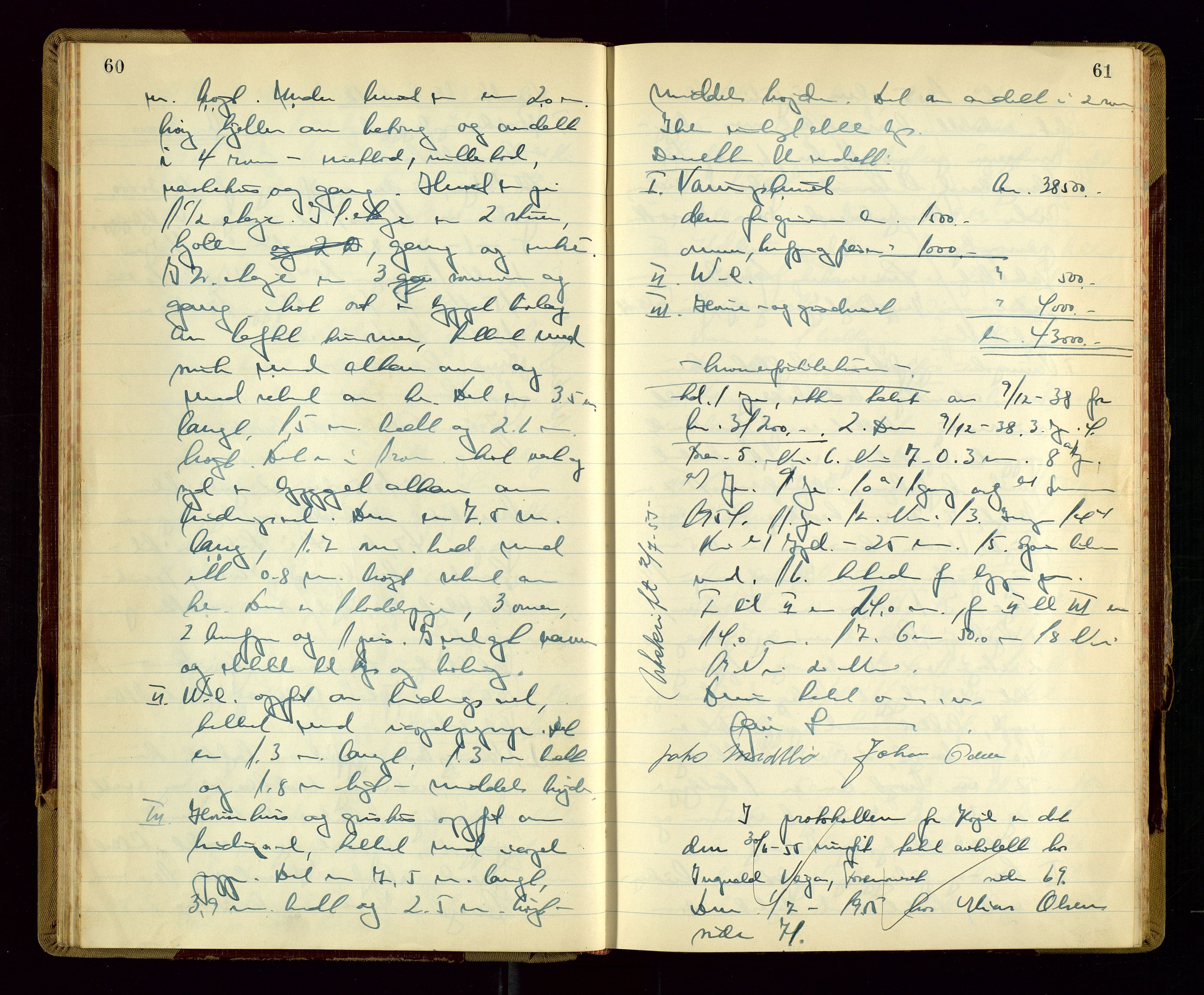 Avaldsnes lensmannskontor, AV/SAST-A-100286/Goa/L0009: "Branntakstprotokoll", 1955, p. 60-61