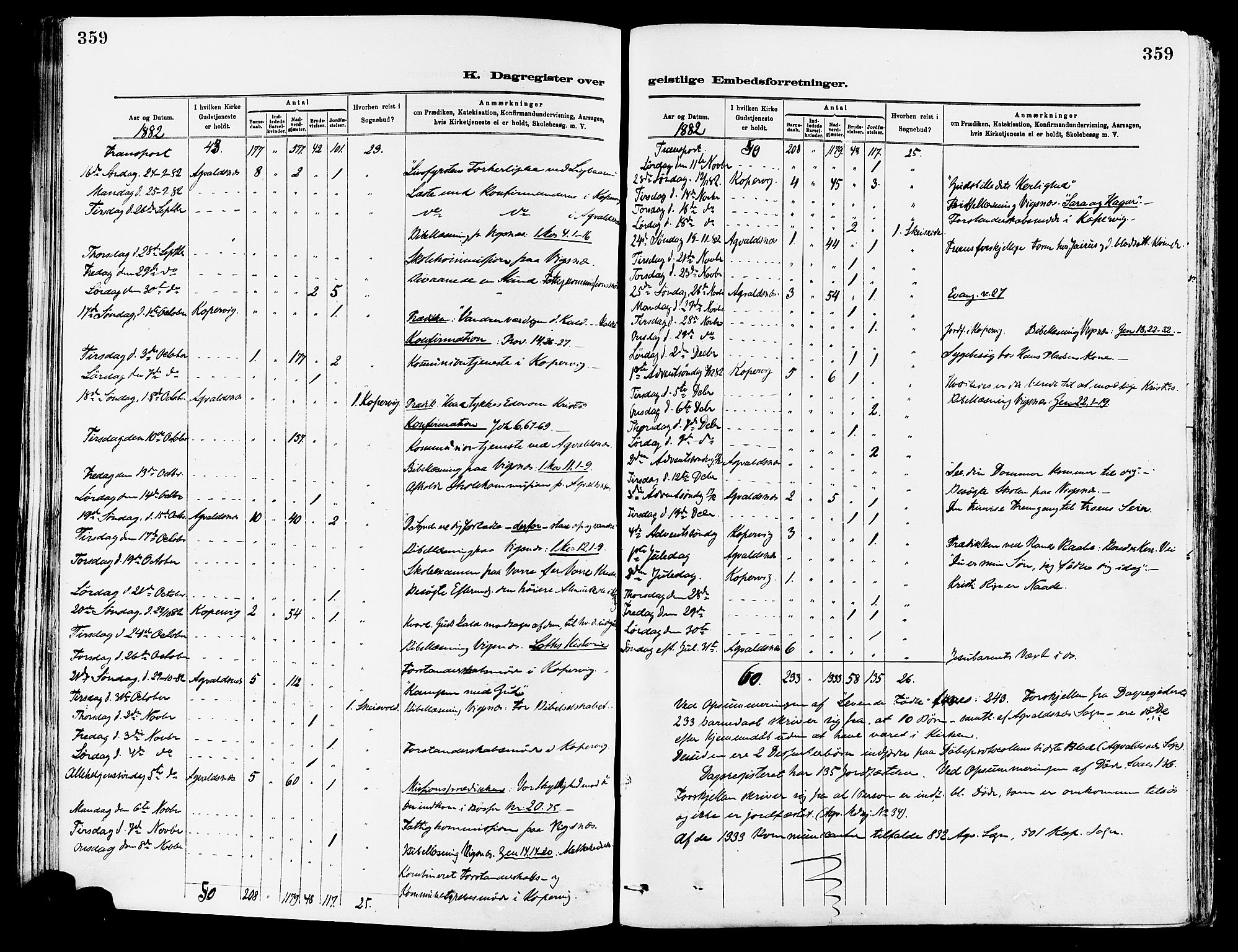 Avaldsnes sokneprestkontor, AV/SAST-A -101851/H/Ha/Haa/L0015: Parish register (official) no. A 15, 1880-1906, p. 359