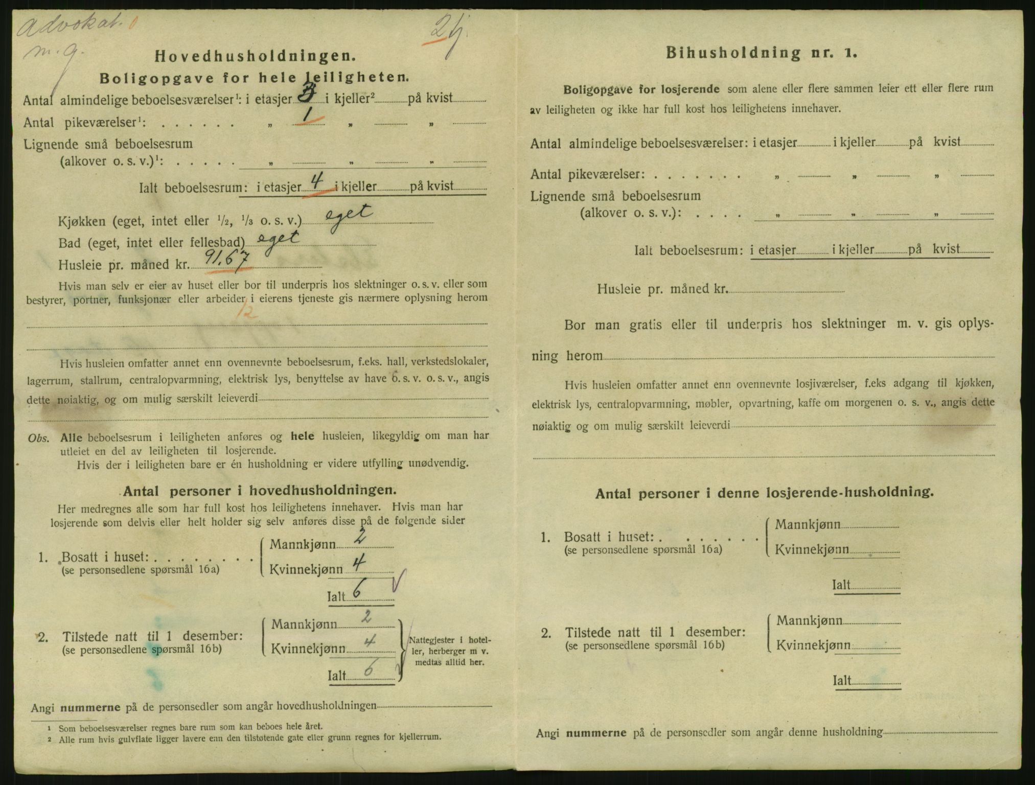 SAO, 1920 census for Kristiania, 1920, p. 19827