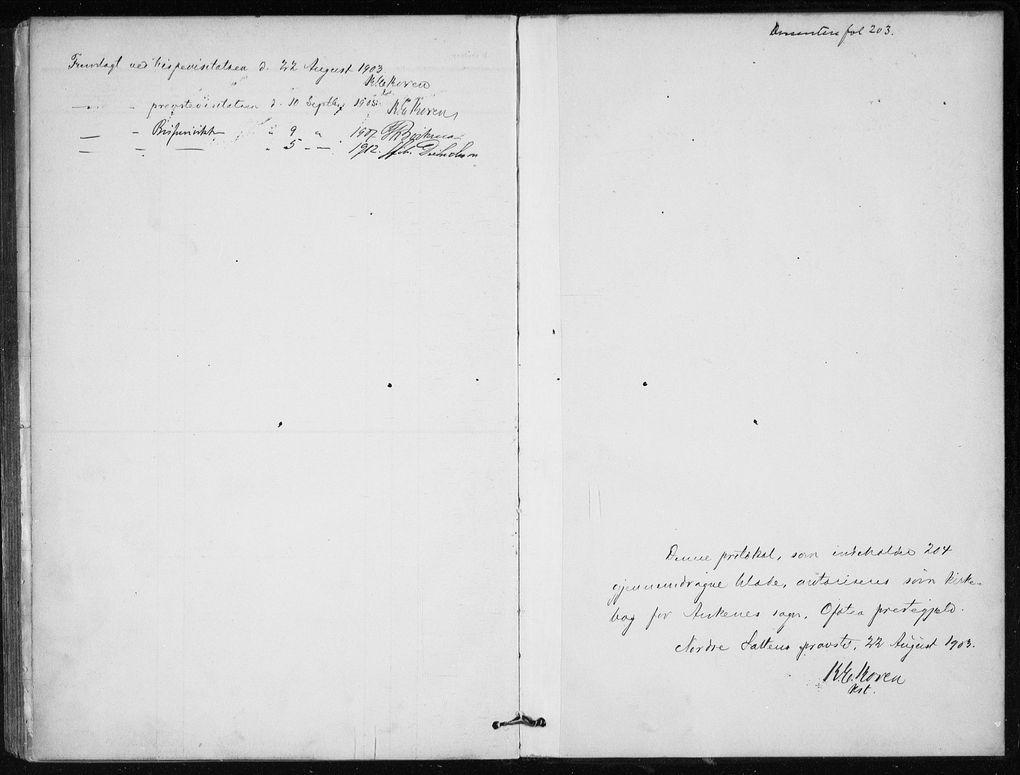 Ministerialprotokoller, klokkerbøker og fødselsregistre - Nordland, AV/SAT-A-1459/866/L0941: Parish register (official) no. 866A04, 1901-1917