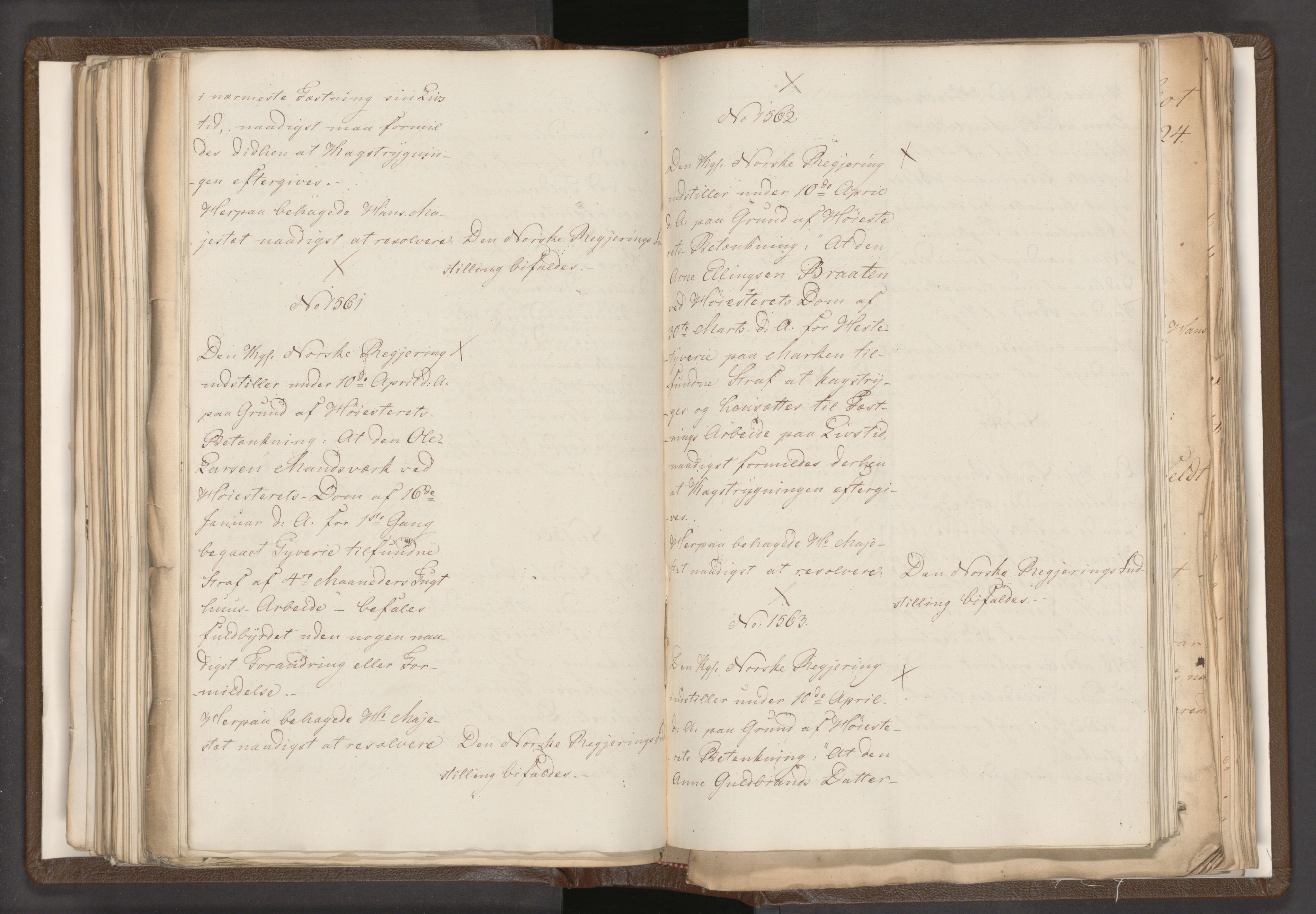 Statsrådssekretariatet, AV/RA-S-1001/A/Ab/L0018: Kgl. res. nr. 1112-1753, 1. halvår, 1824