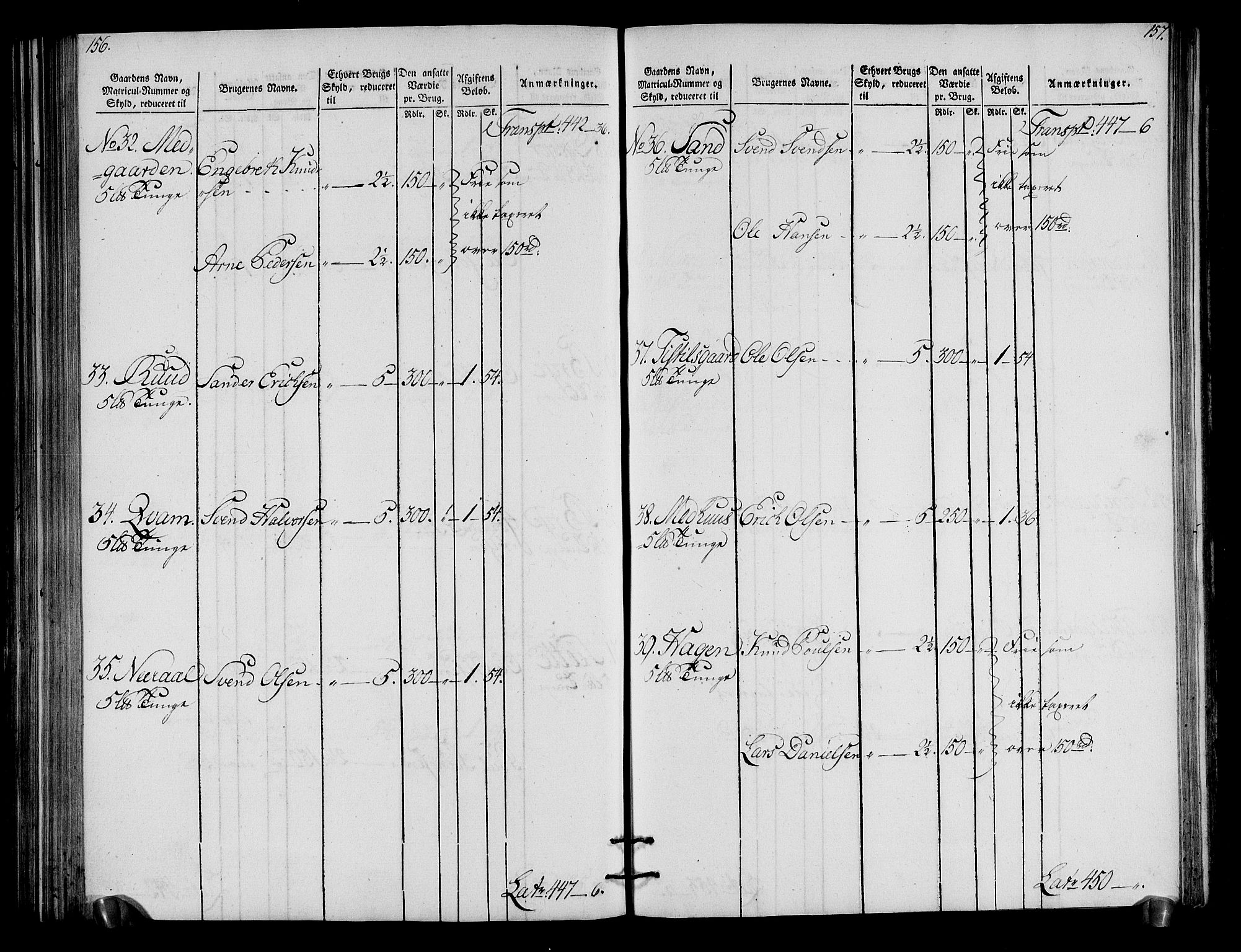 Rentekammeret inntil 1814, Realistisk ordnet avdeling, AV/RA-EA-4070/N/Ne/Nea/L0050: Ringerike og Hallingdal fogderi. Oppebørselsregister for Hallingdal, 1803-1804, p. 82