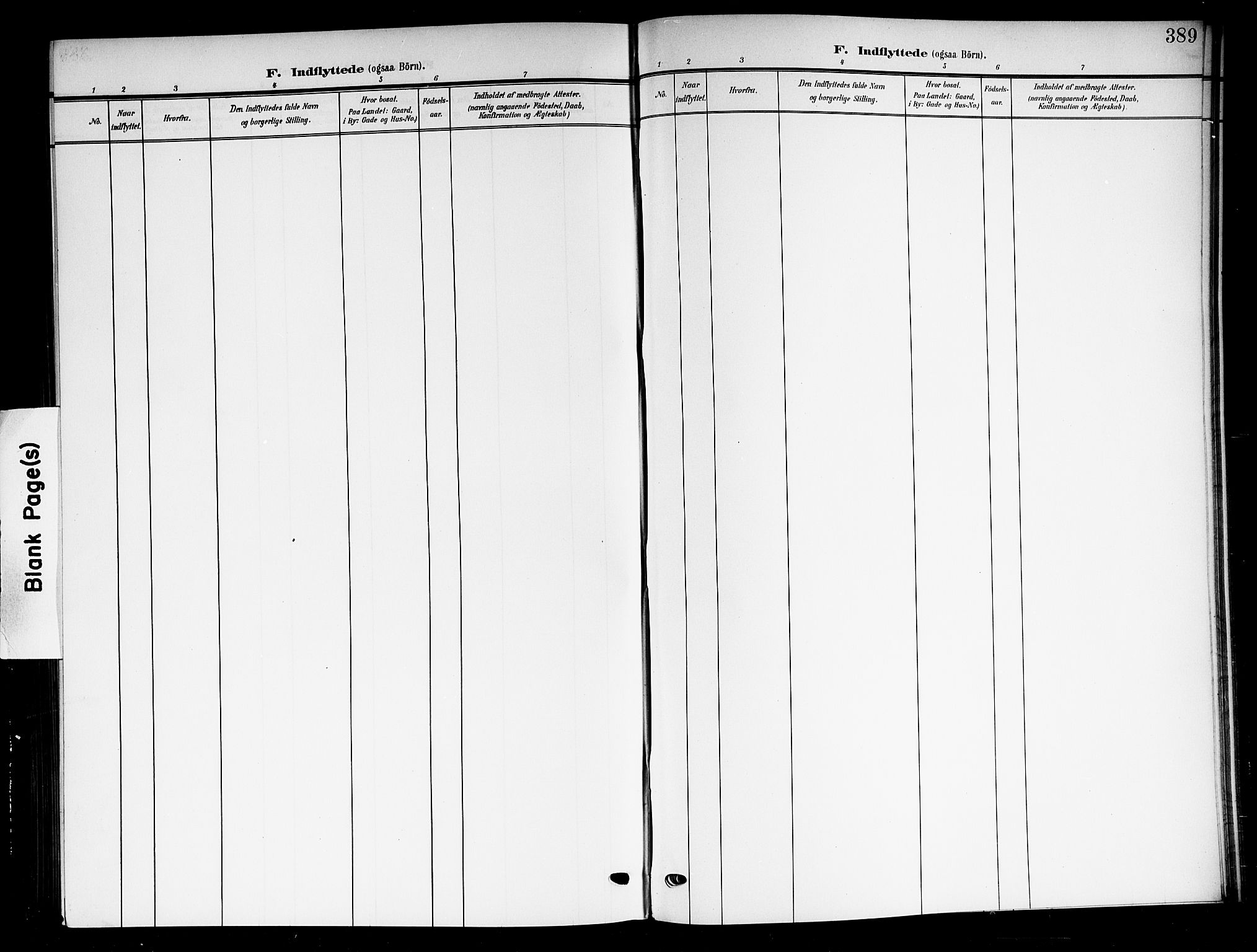 Horten kirkebøker, AV/SAKO-A-348/G/Ga/L0007: Parish register (copy) no. 7, 1905-1915, p. 389