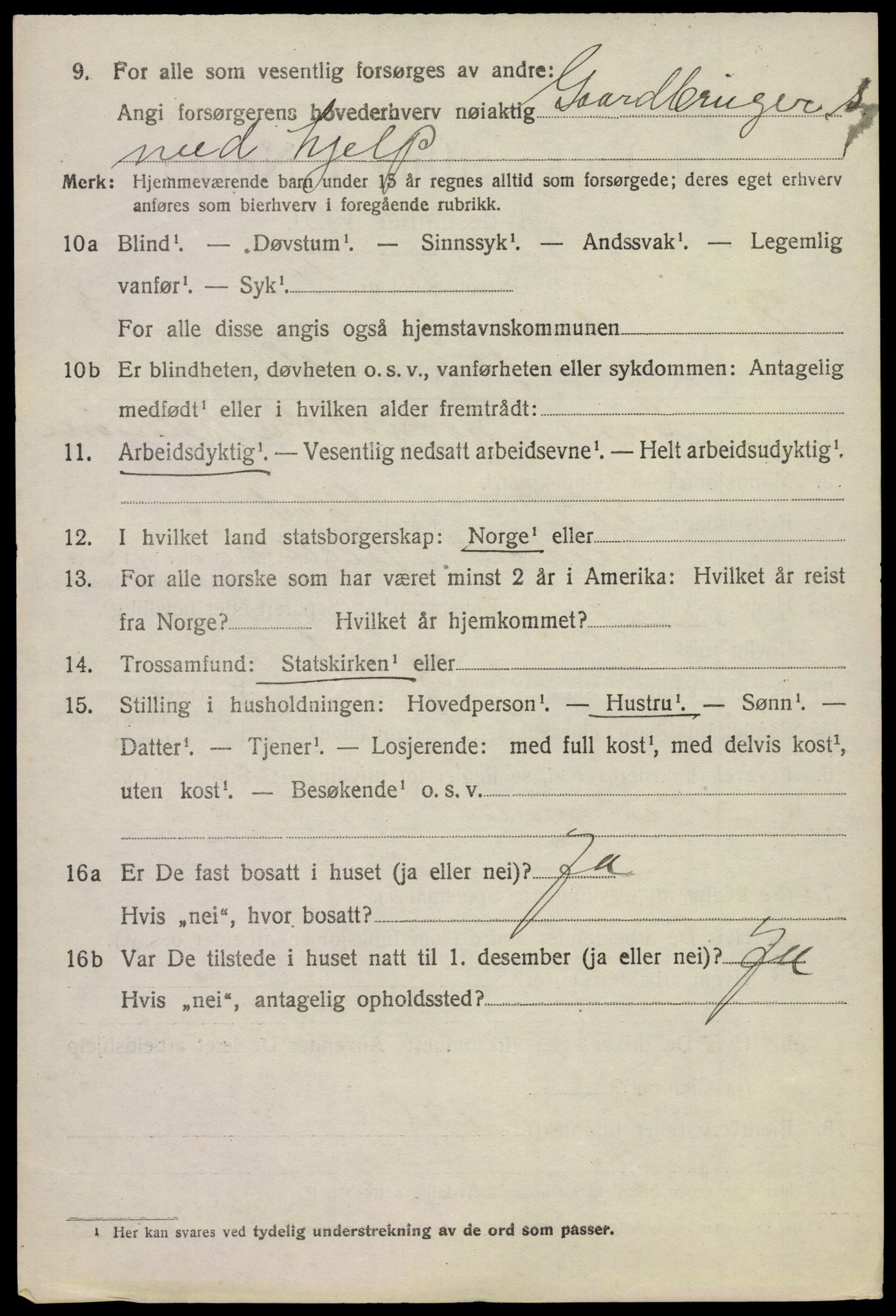 SAKO, 1920 census for Bø (Telemark), 1920, p. 2817