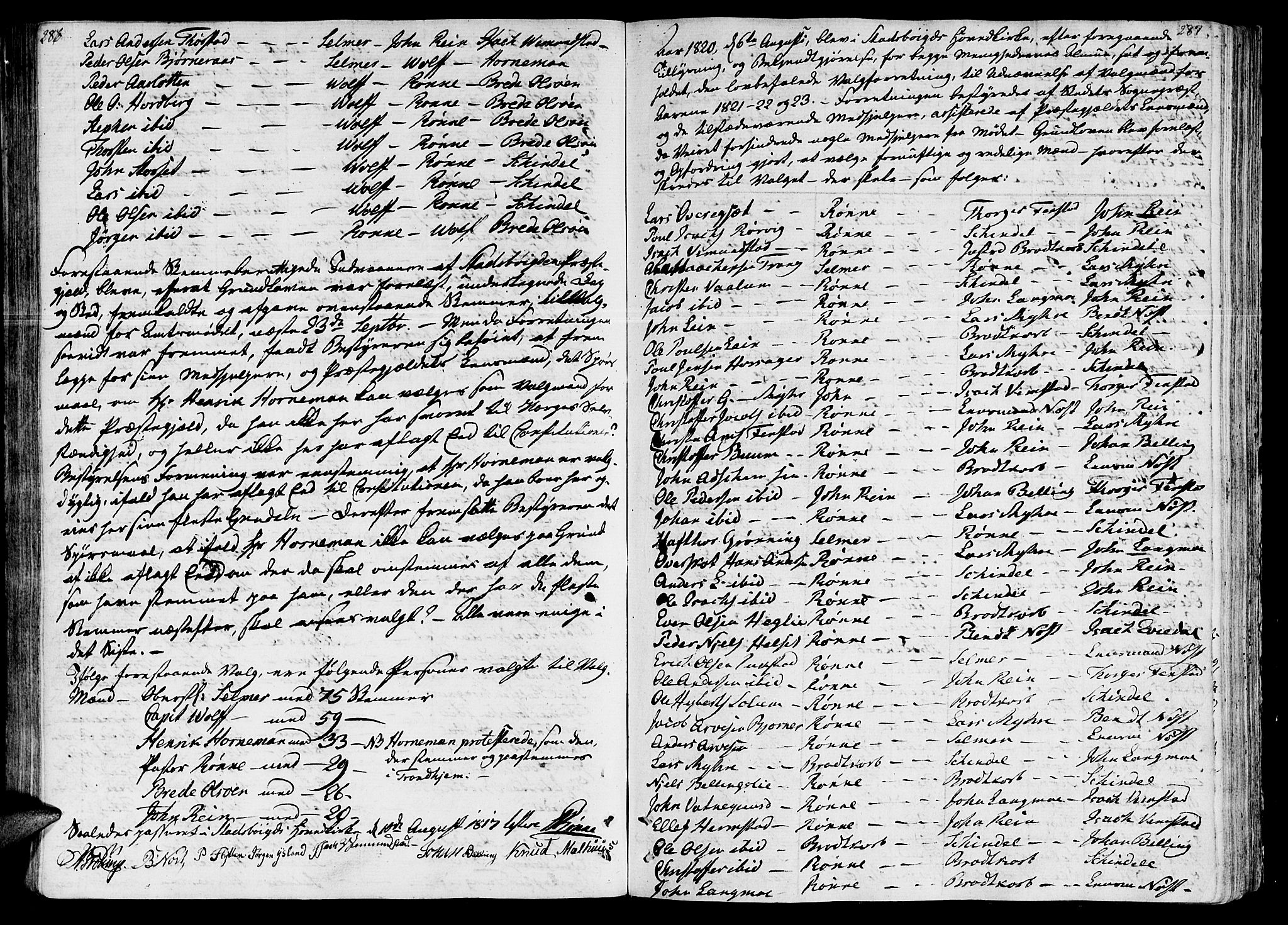Ministerialprotokoller, klokkerbøker og fødselsregistre - Sør-Trøndelag, SAT/A-1456/646/L0607: Parish register (official) no. 646A05, 1806-1815, p. 286-287