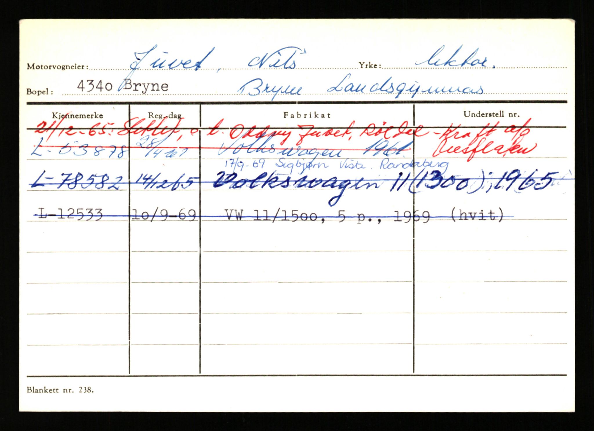 Stavanger trafikkstasjon, AV/SAST-A-101942/0/H/L0019: Jonassen - Kersbergen, 1930-1971, p. 1115