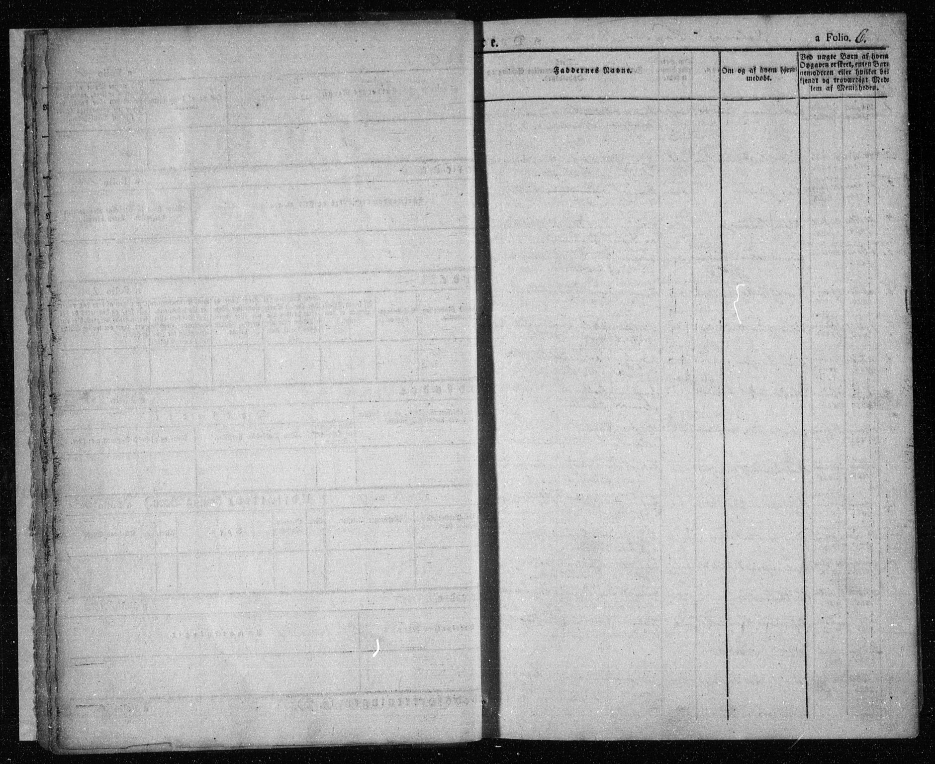 Dypvåg sokneprestkontor, AV/SAK-1111-0007/F/Fa/Faa/L0004: Parish register (official) no. A 4, 1824-1840, p. 6