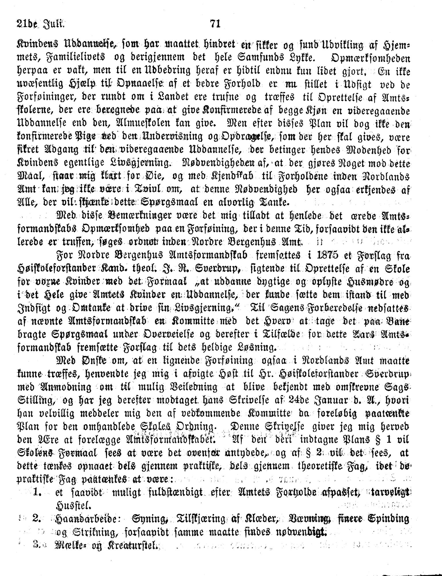 Nordland Fylkeskommune. Fylkestinget, AIN/NFK-17/176/A/Ac/L0010: Fylkestingsforhandlinger 1874-1880, 1874-1880