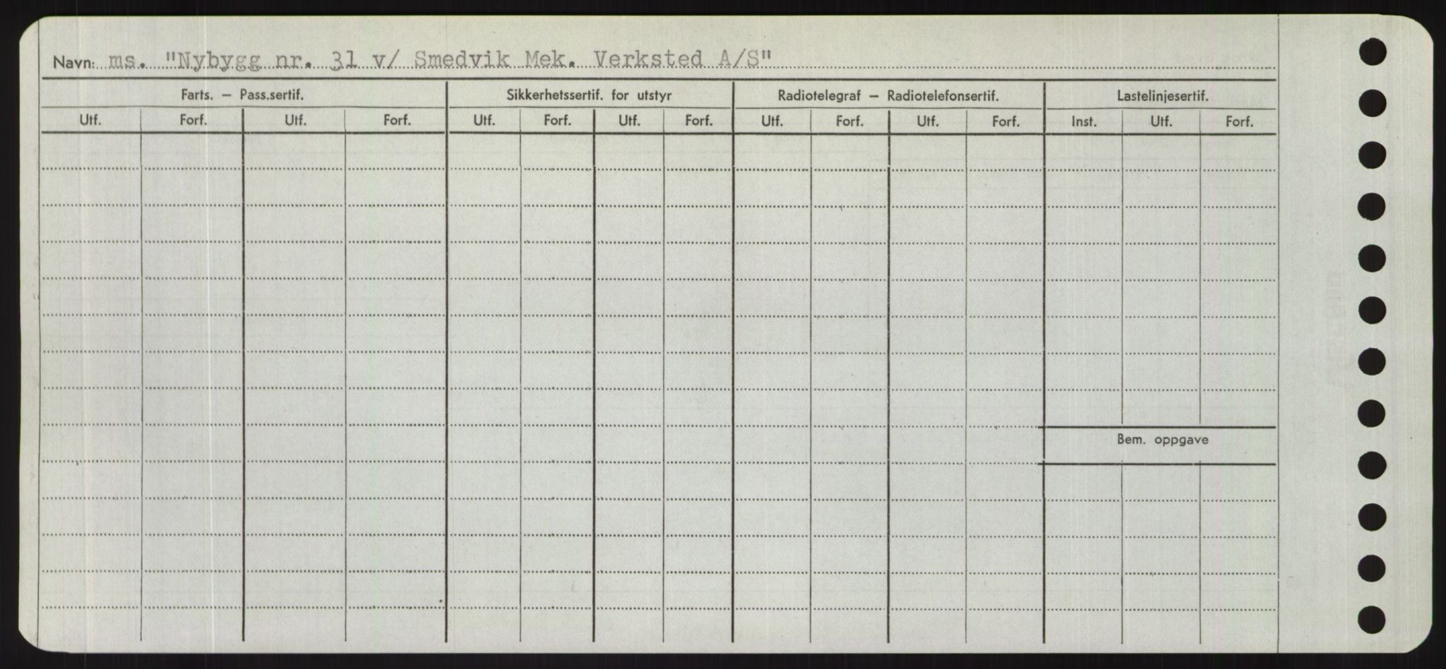 Sjøfartsdirektoratet med forløpere, Skipsmålingen, AV/RA-S-1627/H/Hd/L0027: Fartøy, Norhop-Nør, p. 396