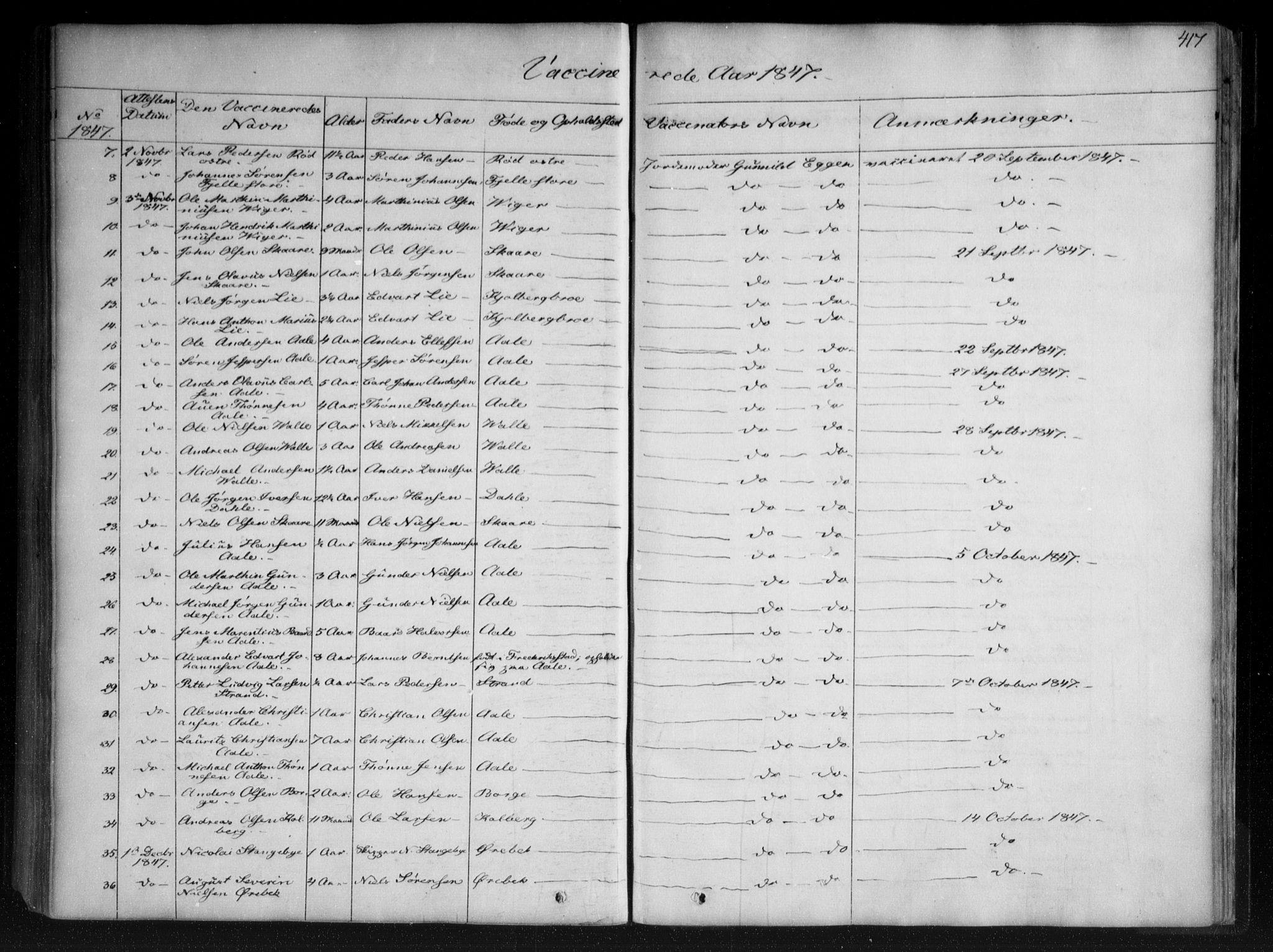 Onsøy prestekontor Kirkebøker, SAO/A-10914/F/Fa/L0003: Parish register (official) no. I 3, 1841-1860, p. 417