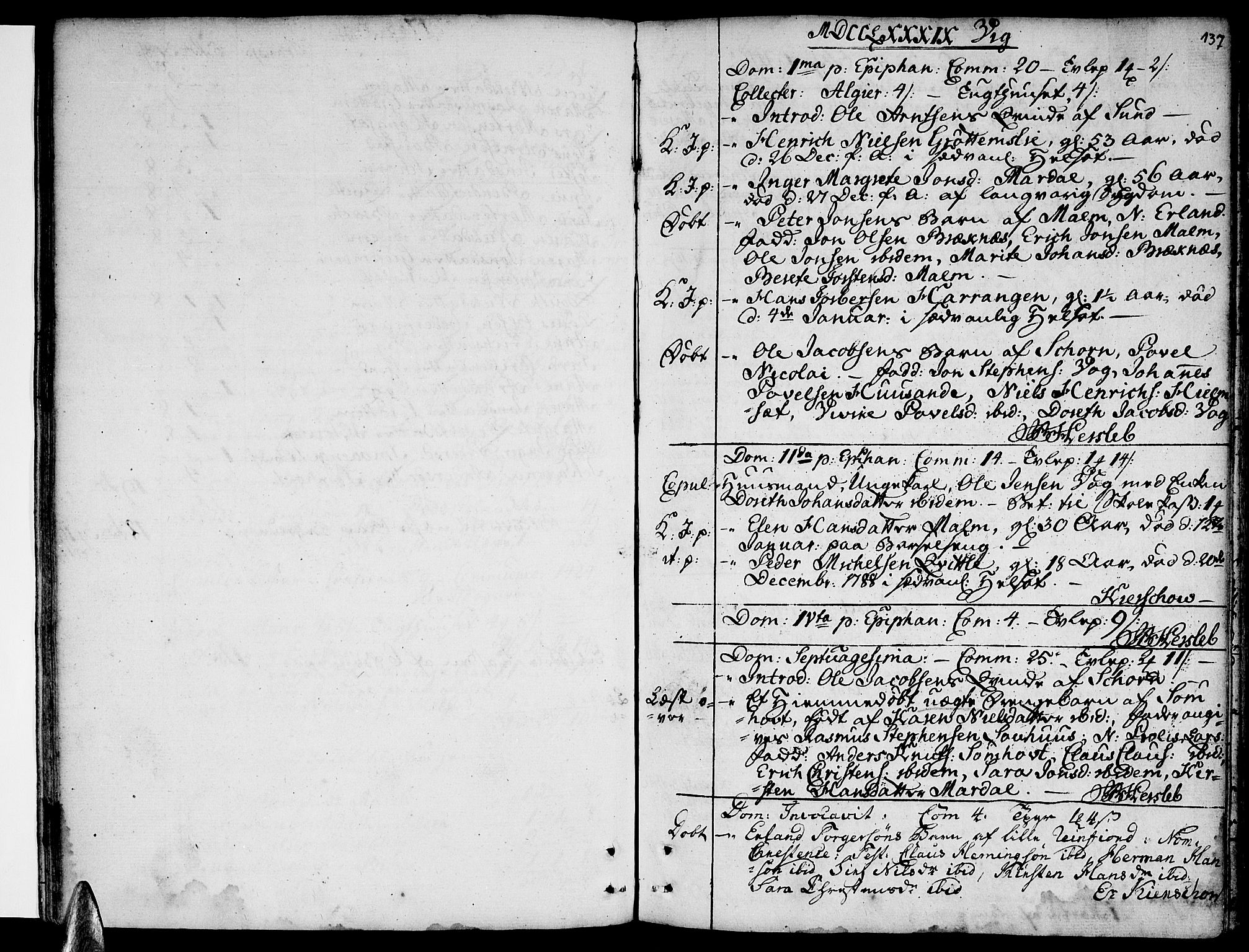 Ministerialprotokoller, klokkerbøker og fødselsregistre - Nordland, SAT/A-1459/812/L0173: Parish register (official) no. 812A02, 1752-1800, p. 137