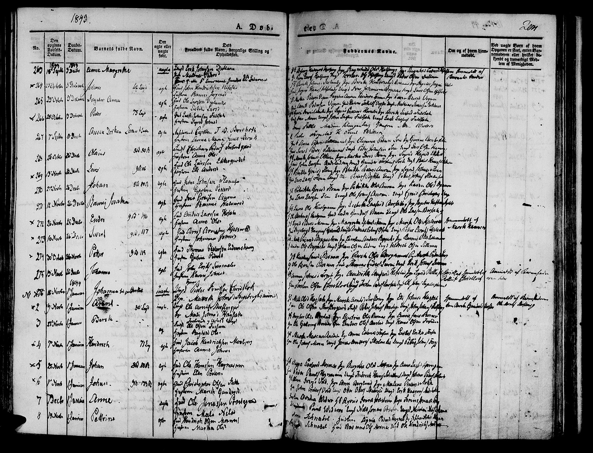 Ministerialprotokoller, klokkerbøker og fødselsregistre - Nord-Trøndelag, SAT/A-1458/709/L0071: Parish register (official) no. 709A11, 1833-1844, p. 204