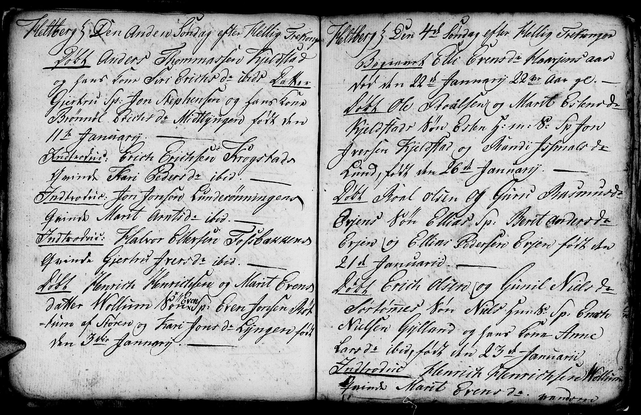 Ministerialprotokoller, klokkerbøker og fødselsregistre - Sør-Trøndelag, SAT/A-1456/692/L1107: Parish register (copy) no. 692C02, 1809-1824