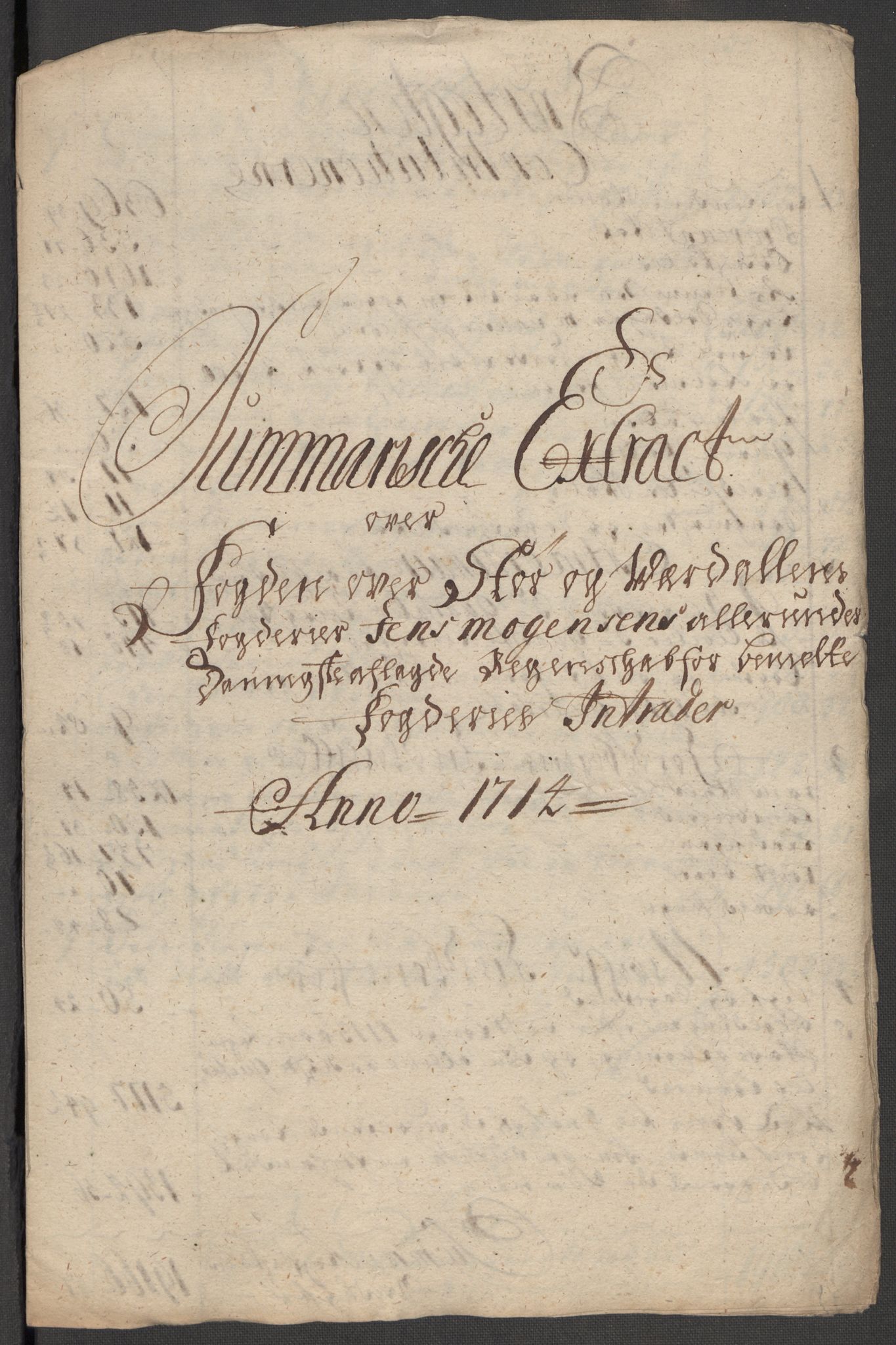 Rentekammeret inntil 1814, Reviderte regnskaper, Fogderegnskap, AV/RA-EA-4092/R62/L4204: Fogderegnskap Stjørdal og Verdal, 1714, p. 19