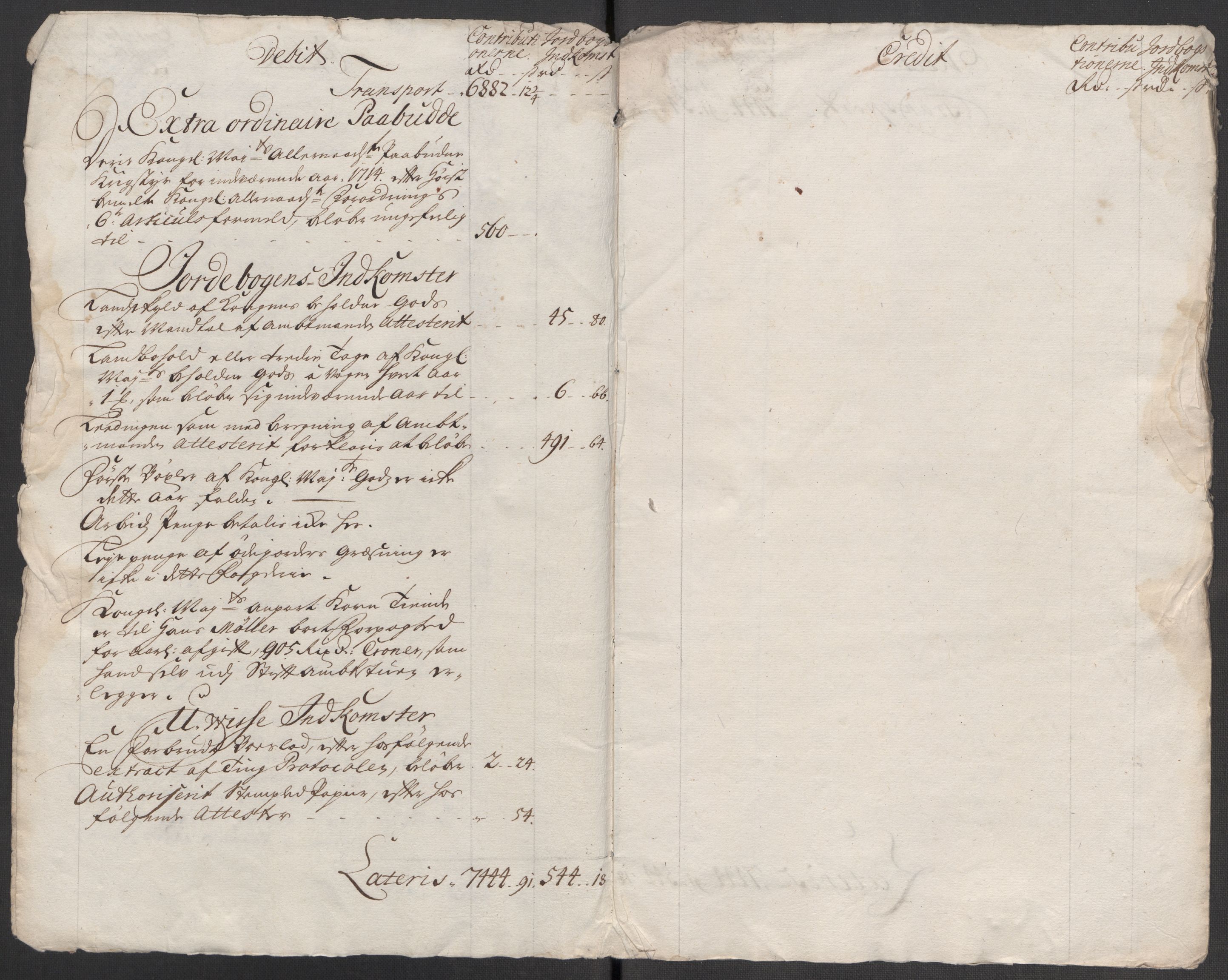 Rentekammeret inntil 1814, Reviderte regnskaper, Fogderegnskap, RA/EA-4092/R54/L3566: Fogderegnskap Sunnmøre, 1714, p. 19