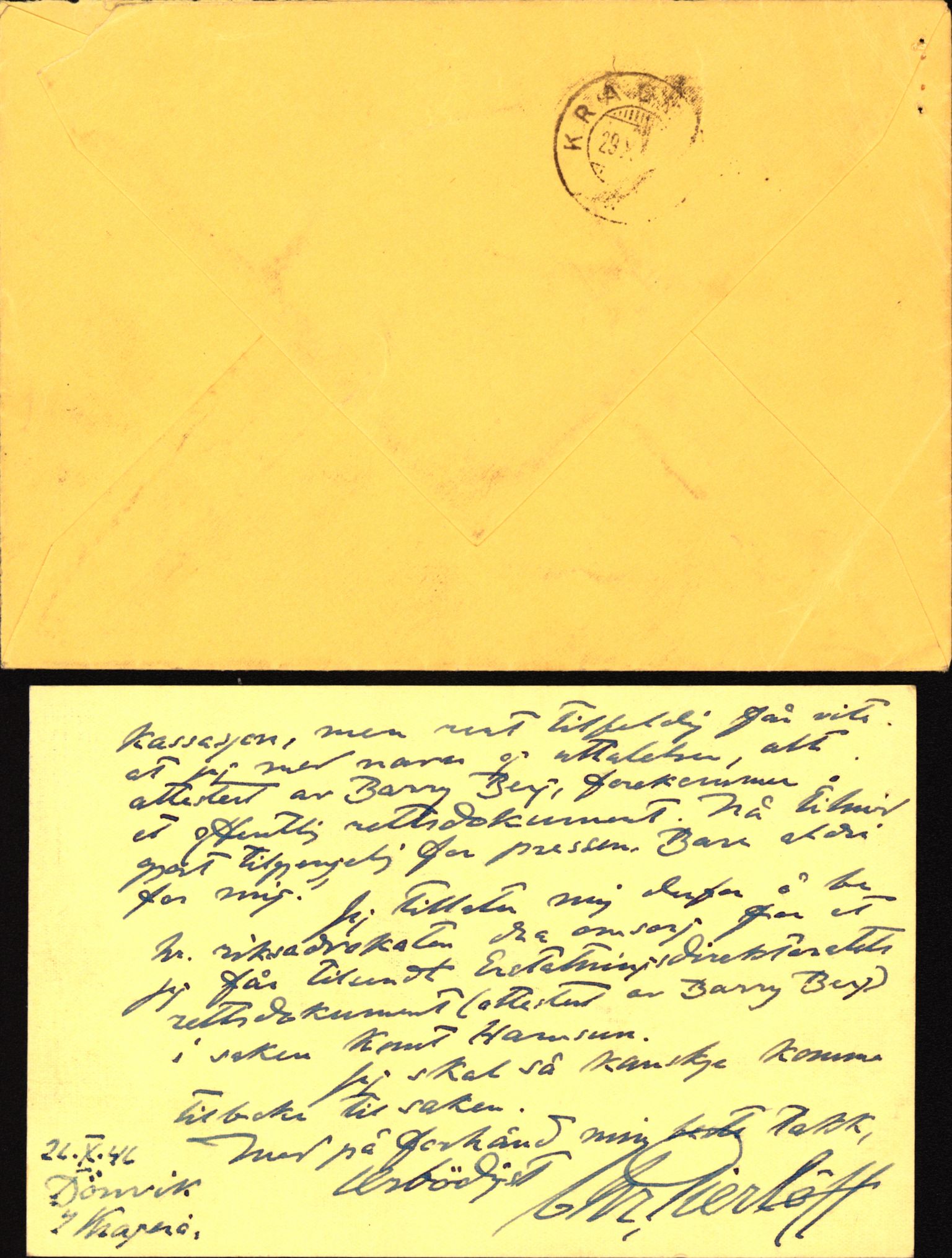 Landssvikarkivet, Arendal politikammer, AV/RA-S-3138-25/D/Dc, 1945-1951, p. 409