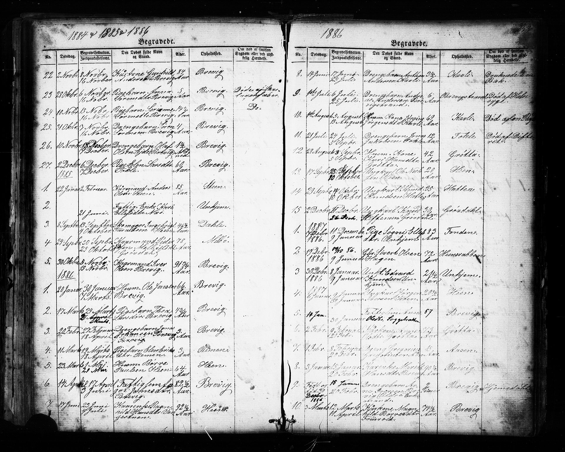 Ministerialprotokoller, klokkerbøker og fødselsregistre - Møre og Romsdal, SAT/A-1454/545/L0588: Parish register (copy) no. 545C02, 1867-1902, p. 253