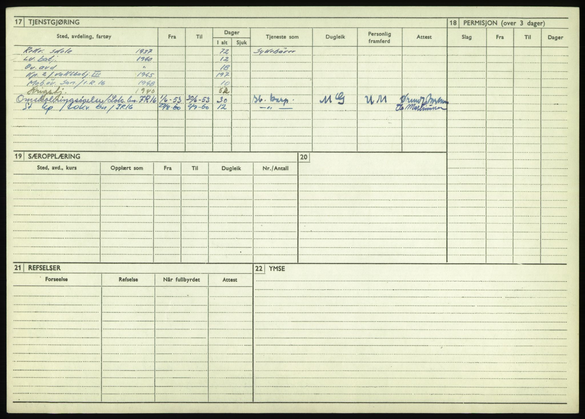 Forsvaret, Troms infanteriregiment nr. 16, AV/RA-RAFA-3146/P/Pa/L0021: Rulleblad for regimentets menige mannskaper, årsklasse 1937, 1937, p. 746