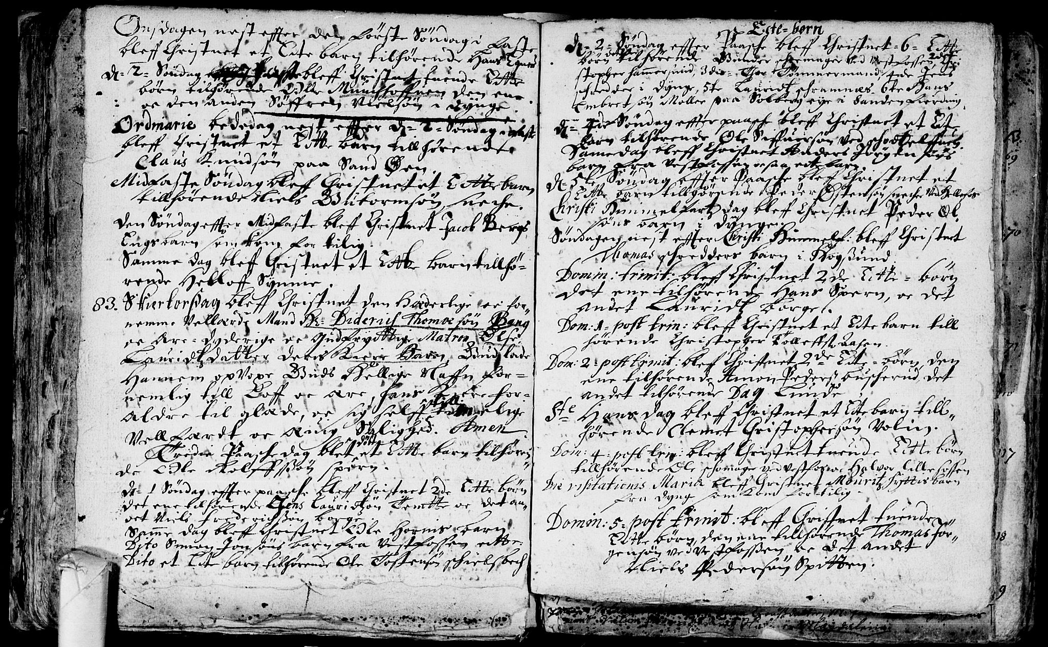 Eiker kirkebøker, SAKO/A-4/F/Fa/L0001: Parish register (official) no. I 1 /1, 1683-1704