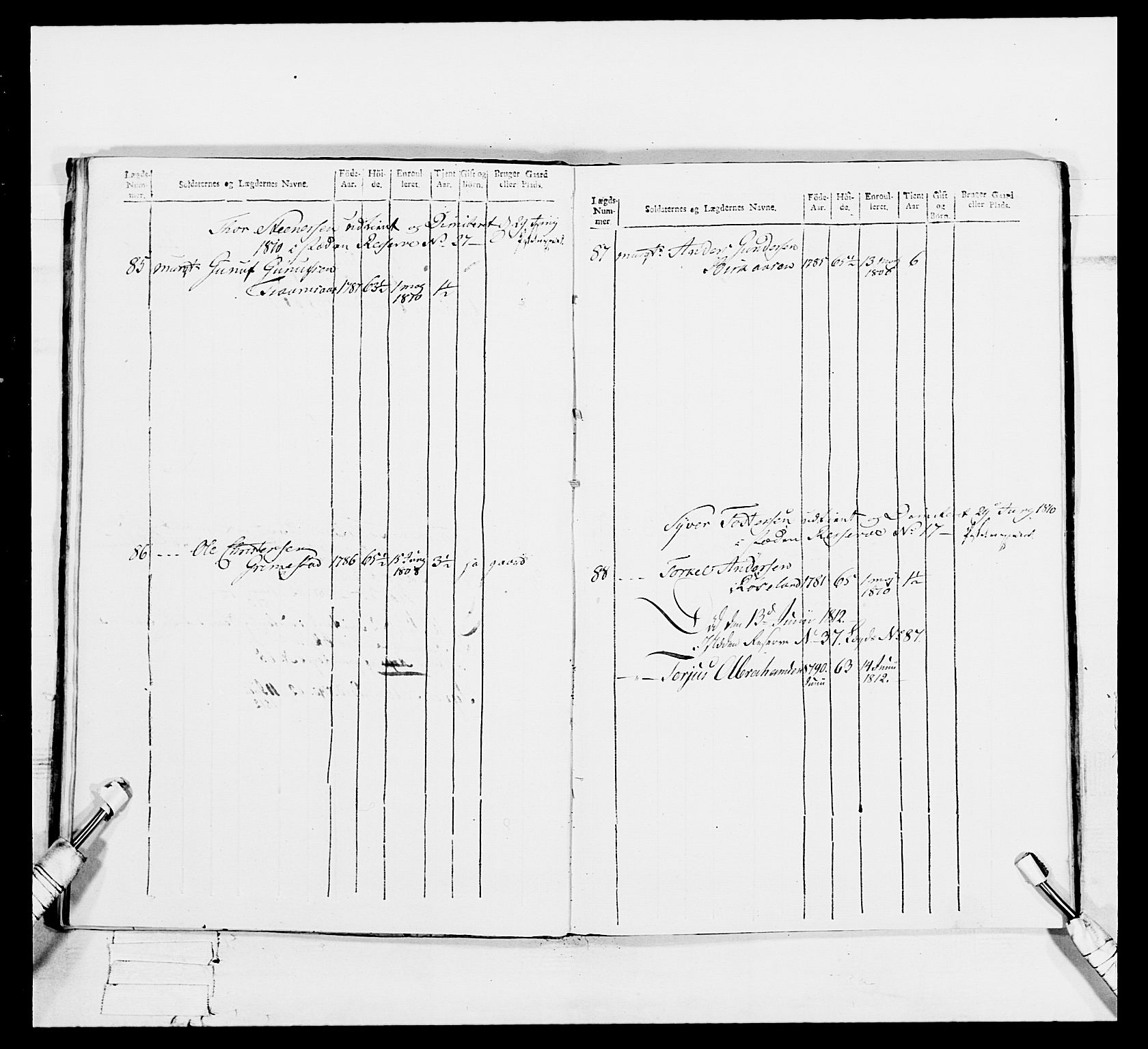 Generalitets- og kommissariatskollegiet, Det kongelige norske kommissariatskollegium, RA/EA-5420/E/Eh/L0113: Vesterlenske nasjonale infanteriregiment, 1812, p. 240