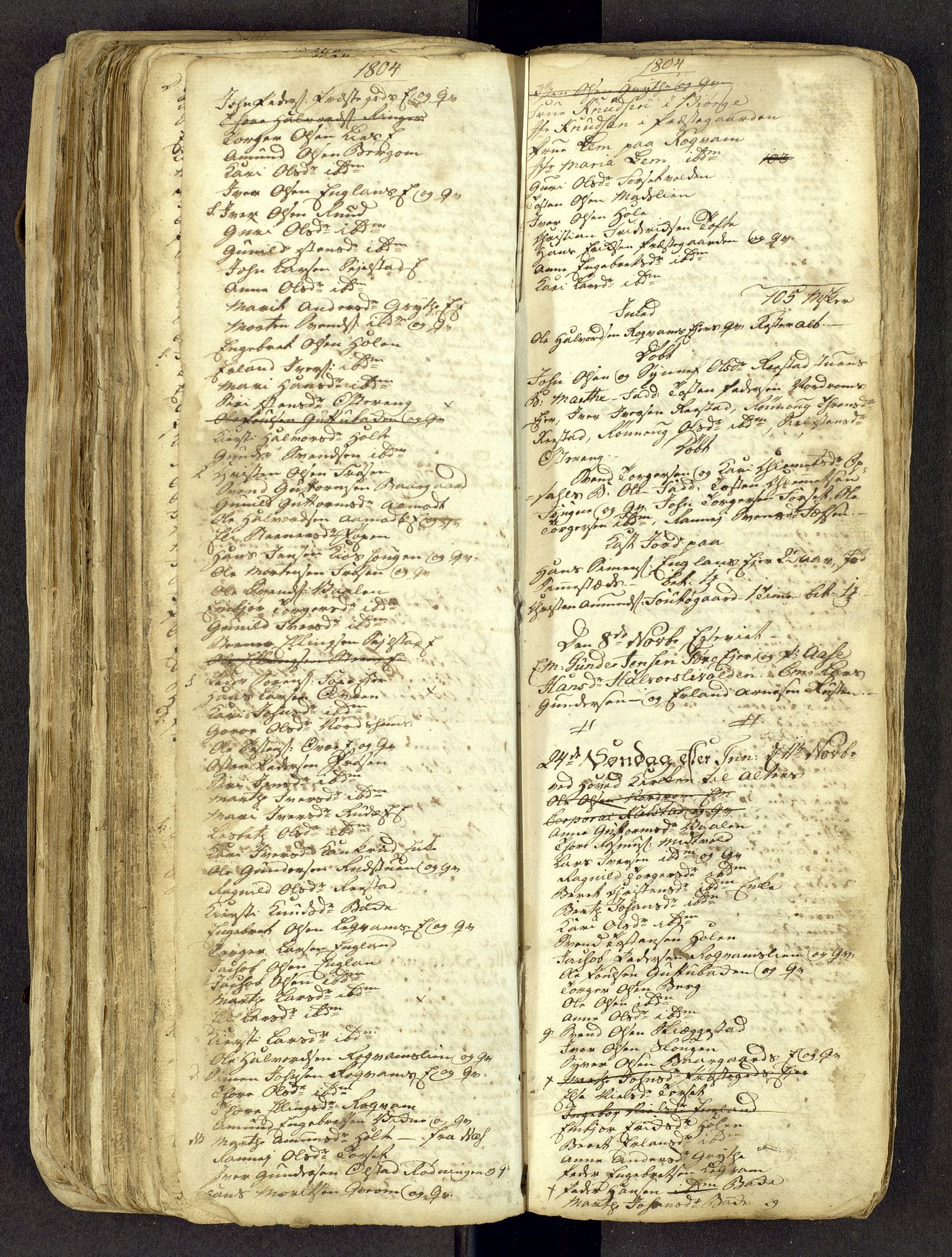 Gausdal prestekontor, AV/SAH-PREST-090/H/Ha: Parish register draft no. -, 1794-1811