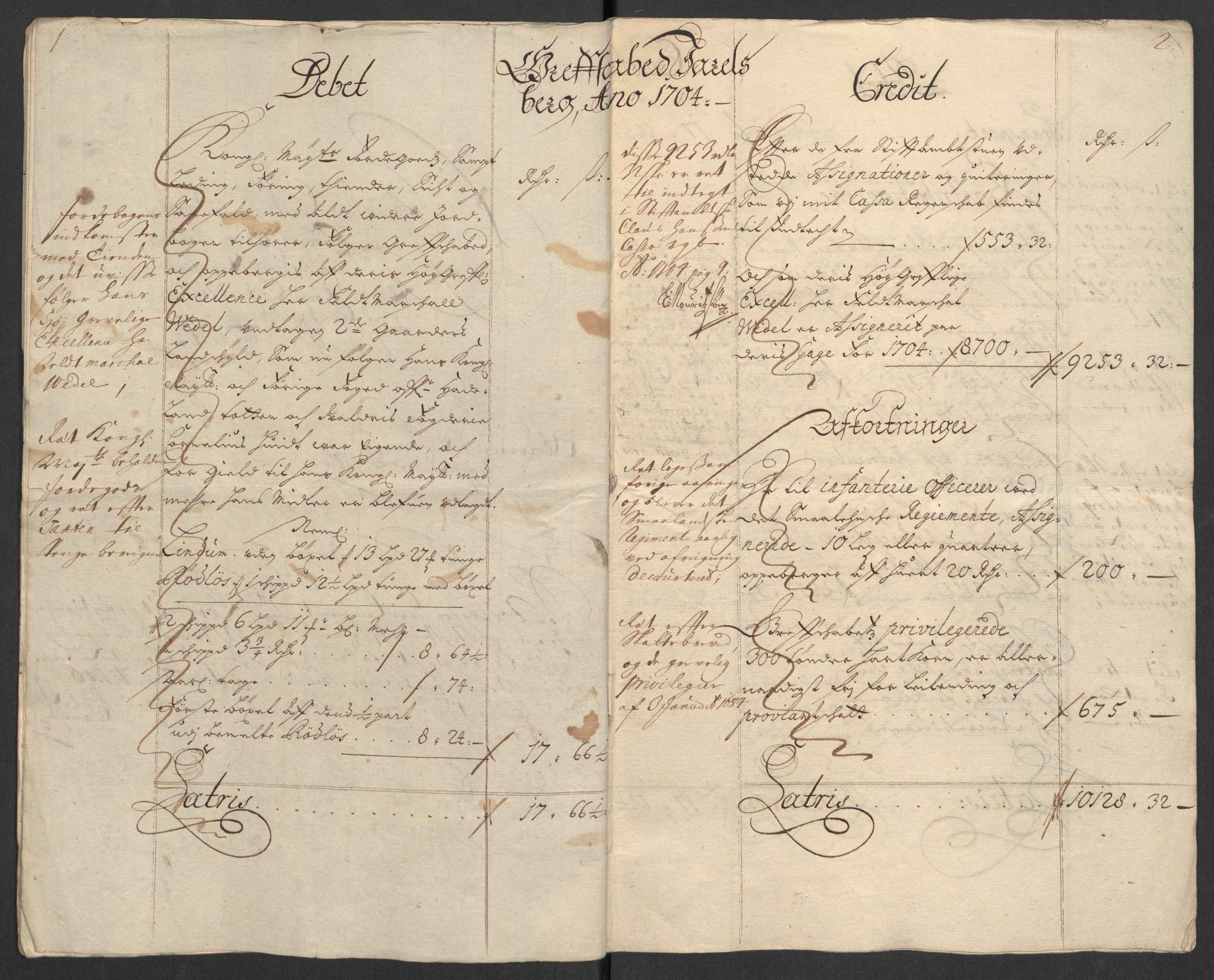 Rentekammeret inntil 1814, Reviderte regnskaper, Fogderegnskap, AV/RA-EA-4092/R32/L1871: Fogderegnskap Jarlsberg grevskap, 1703-1705, p. 214