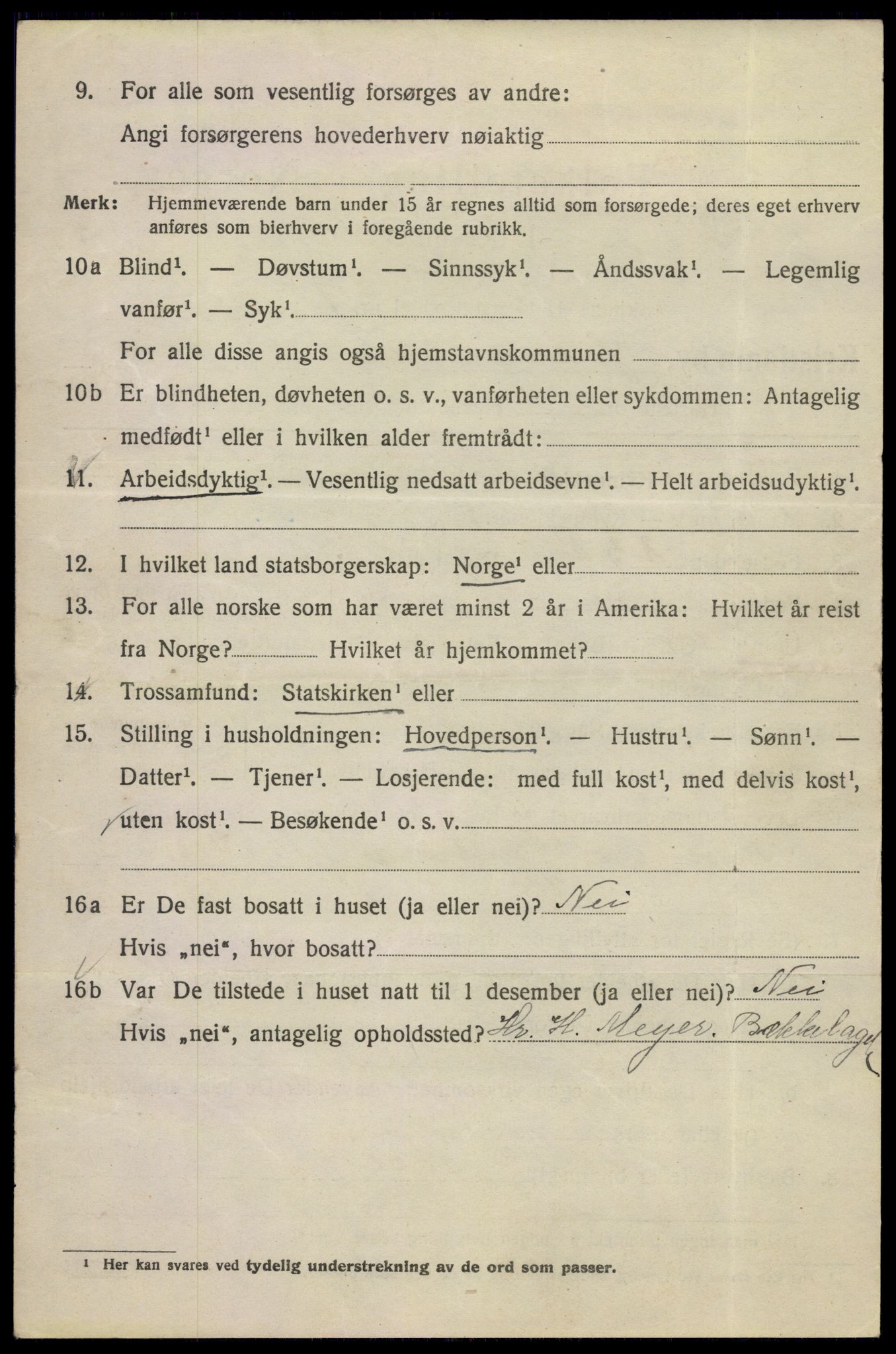 SAO, 1920 census for Kristiania, 1920, p. 323492