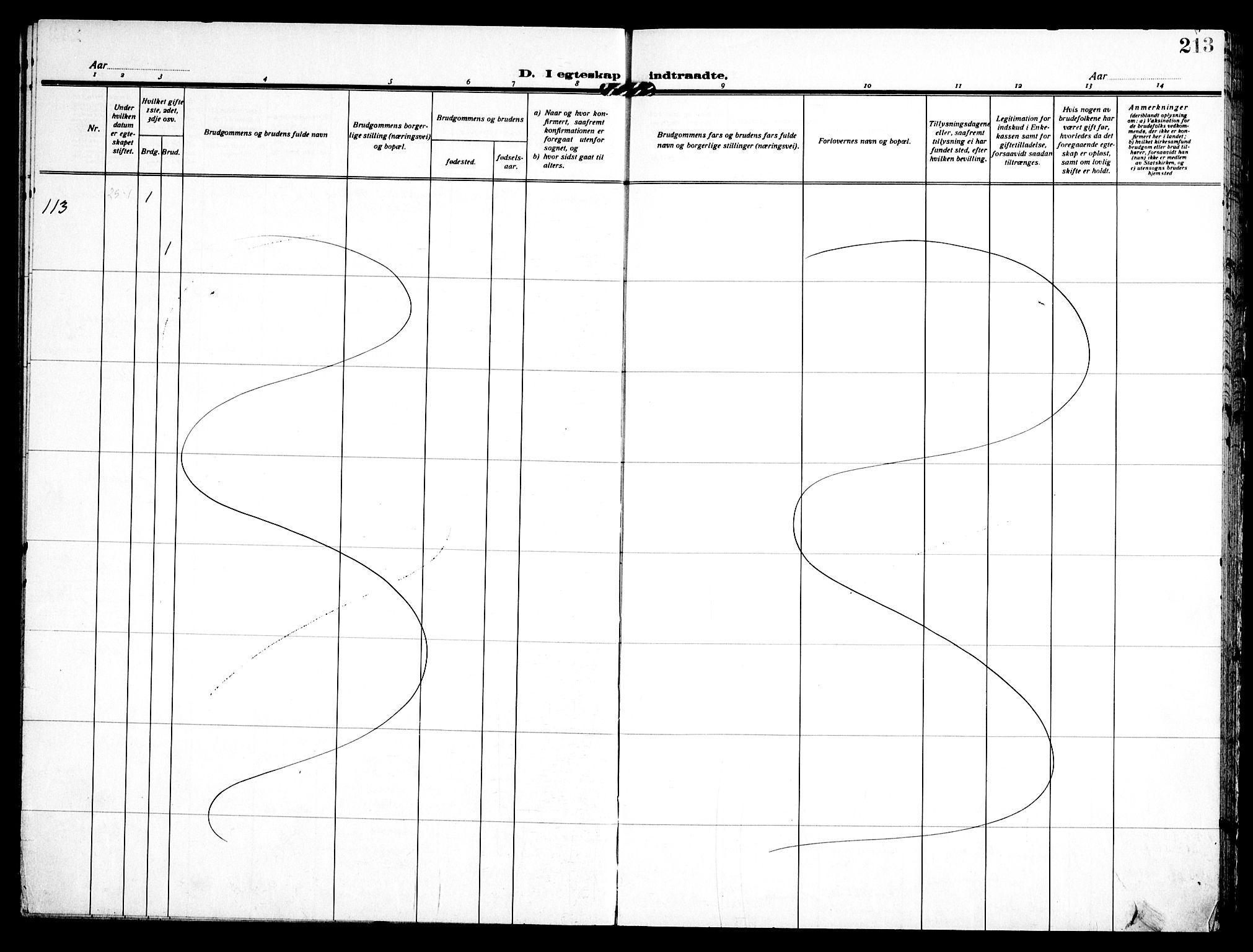 Trefoldighet prestekontor Kirkebøker, AV/SAO-A-10882/H/Ha/L0005: Banns register no. 5, 1932-1952, p. 213