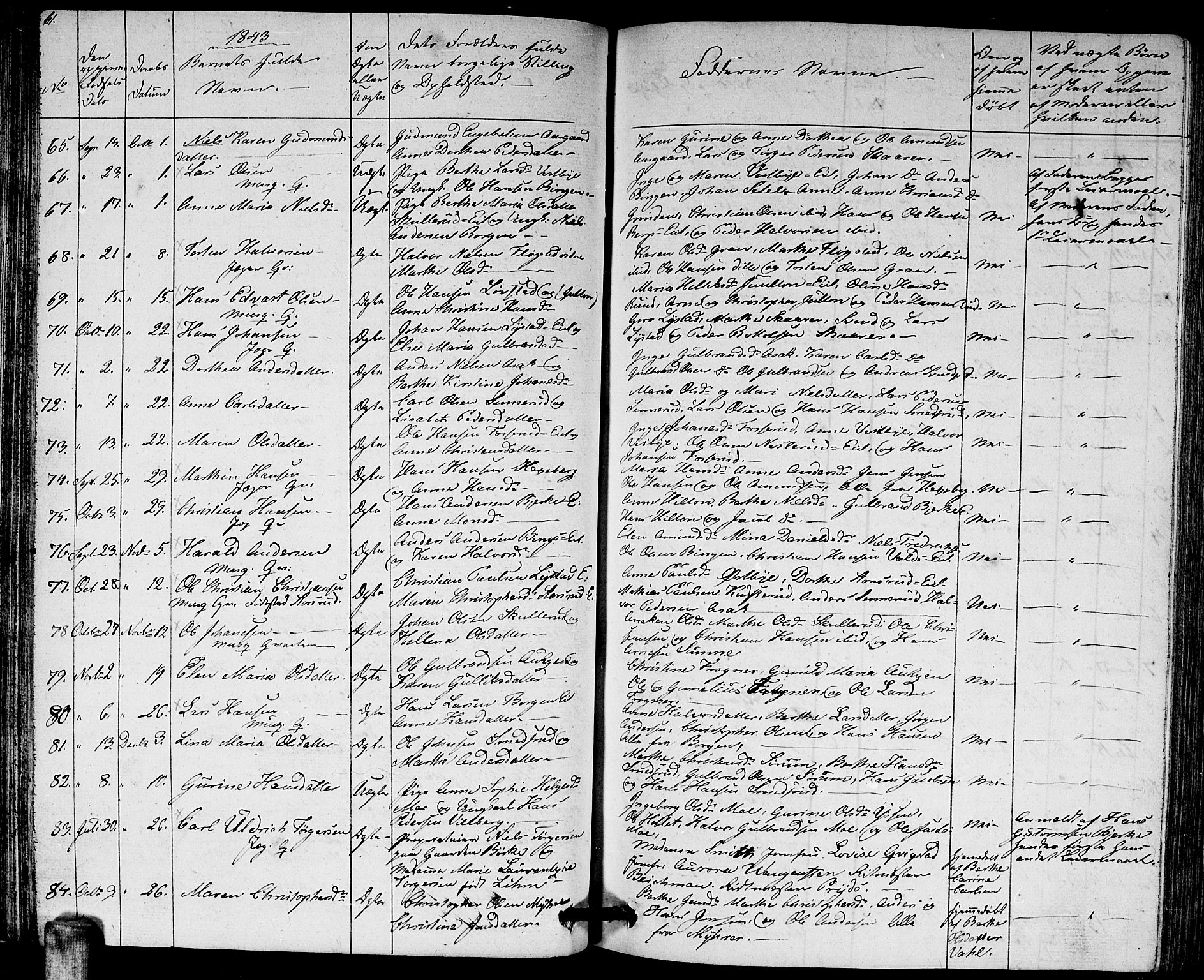 Sørum prestekontor Kirkebøker, AV/SAO-A-10303/G/Ga/L0002: Parish register (copy) no. I 2, 1829-1845, p. 61