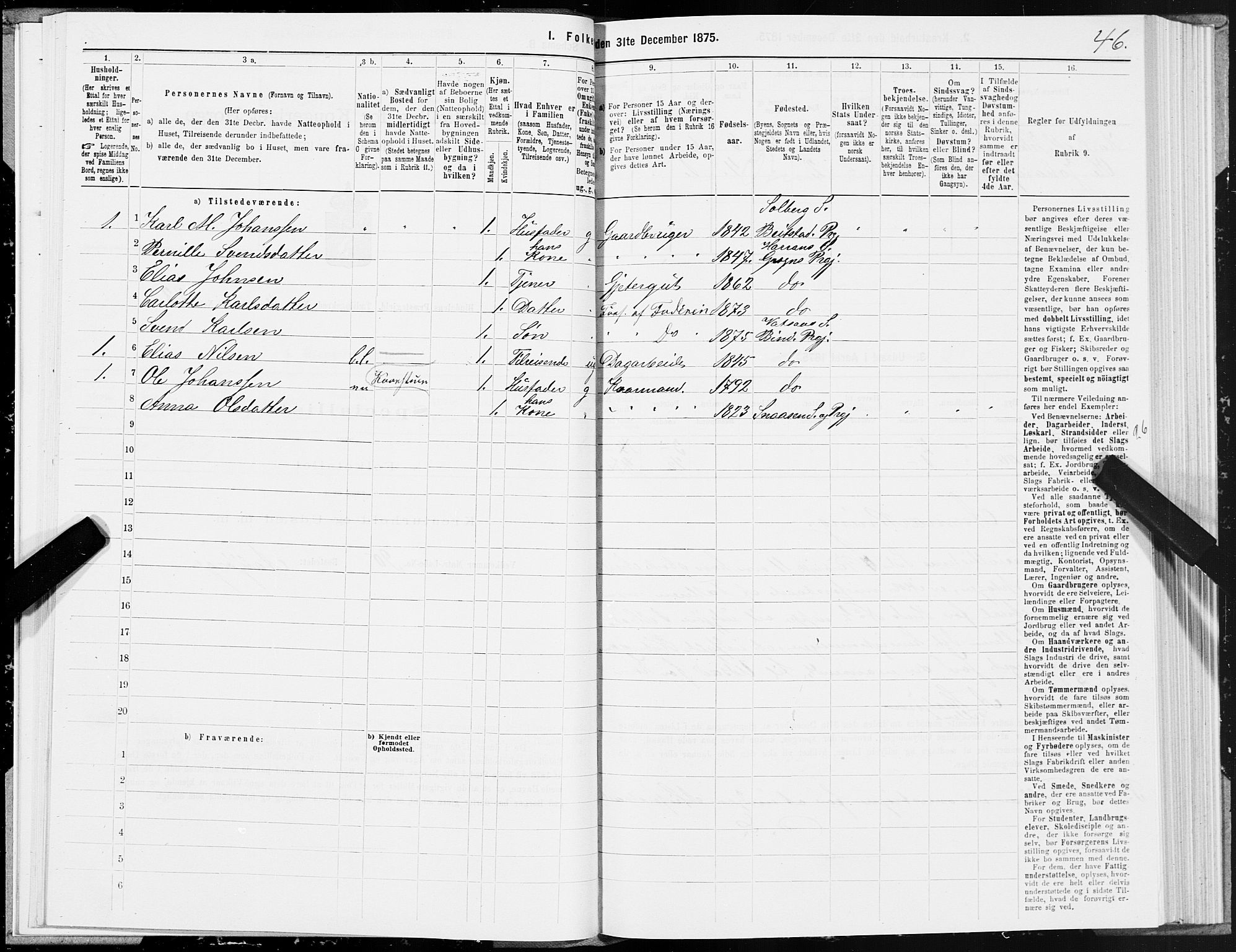 SAT, 1875 census for 1811P Bindal, 1875, p. 2046