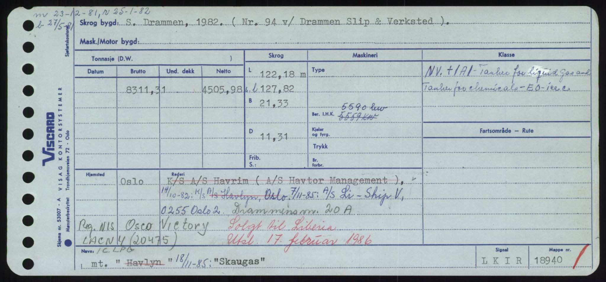 Sjøfartsdirektoratet med forløpere, Skipsmålingen, RA/S-1627/H/Hd/L0034: Fartøy, Sk-Slå, p. 115