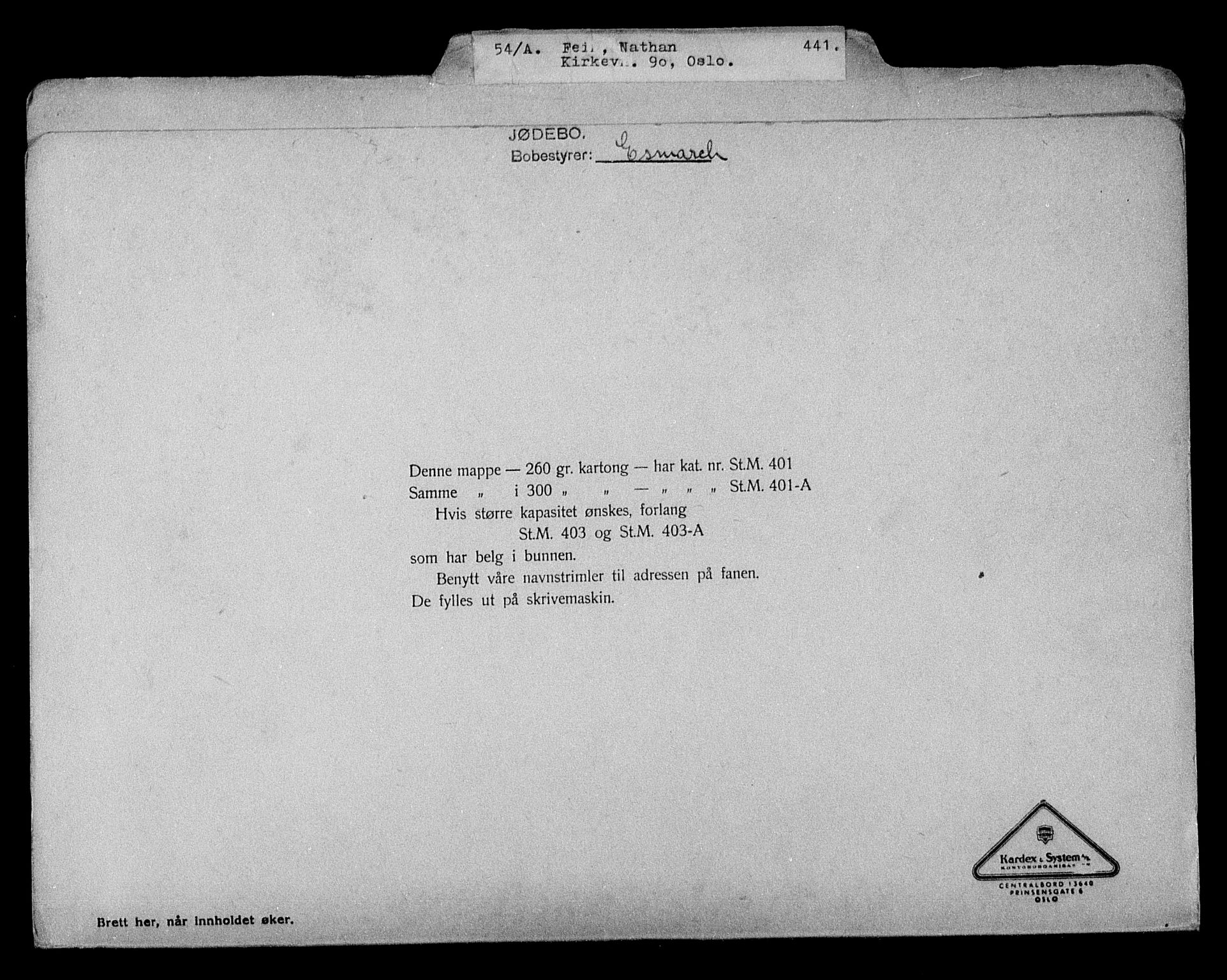 Justisdepartementet, Tilbakeføringskontoret for inndratte formuer, AV/RA-S-1564/H/Hc/Hcc/L0934: --, 1945-1947, p. 2
