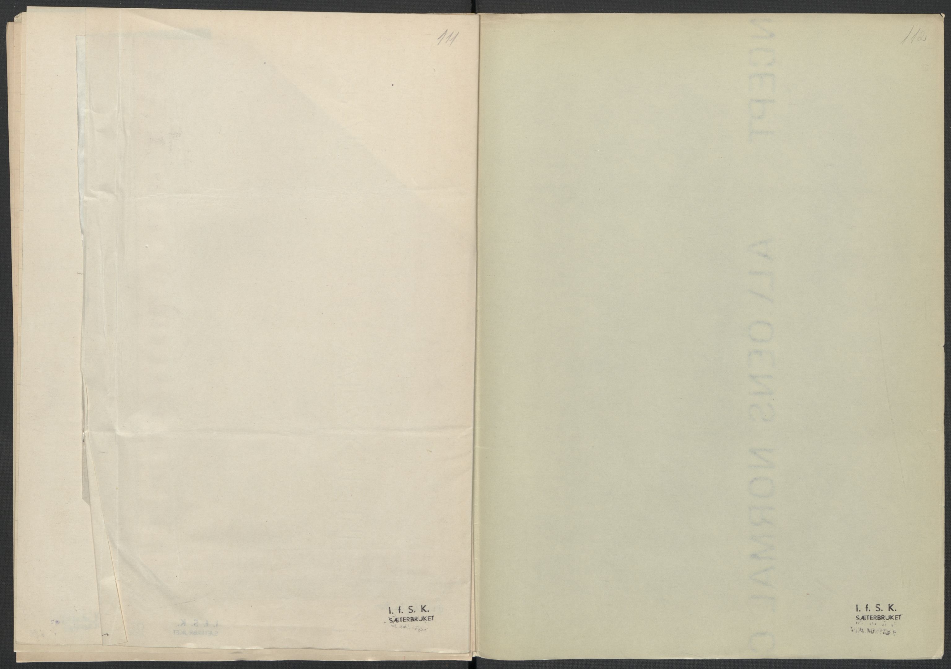 Instituttet for sammenlignende kulturforskning, AV/RA-PA-0424/F/Fc/L0004/0003: Eske B4: / Oppland (perm IX), 1933-1935, p. 112