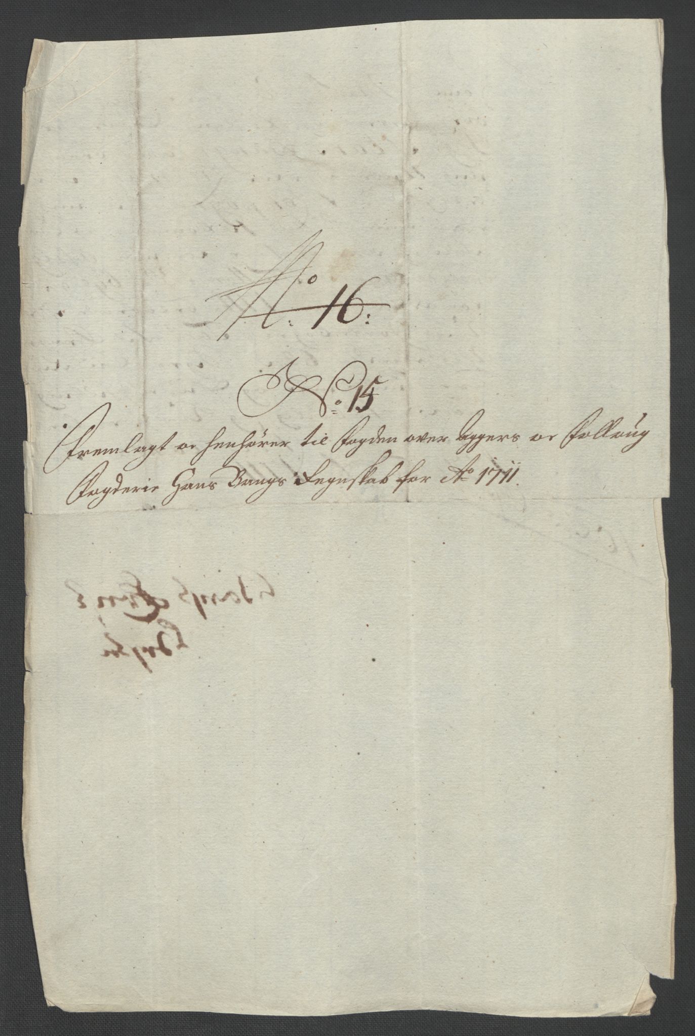 Rentekammeret inntil 1814, Reviderte regnskaper, Fogderegnskap, AV/RA-EA-4092/R10/L0448: Fogderegnskap Aker og Follo, 1710-1711, p. 328