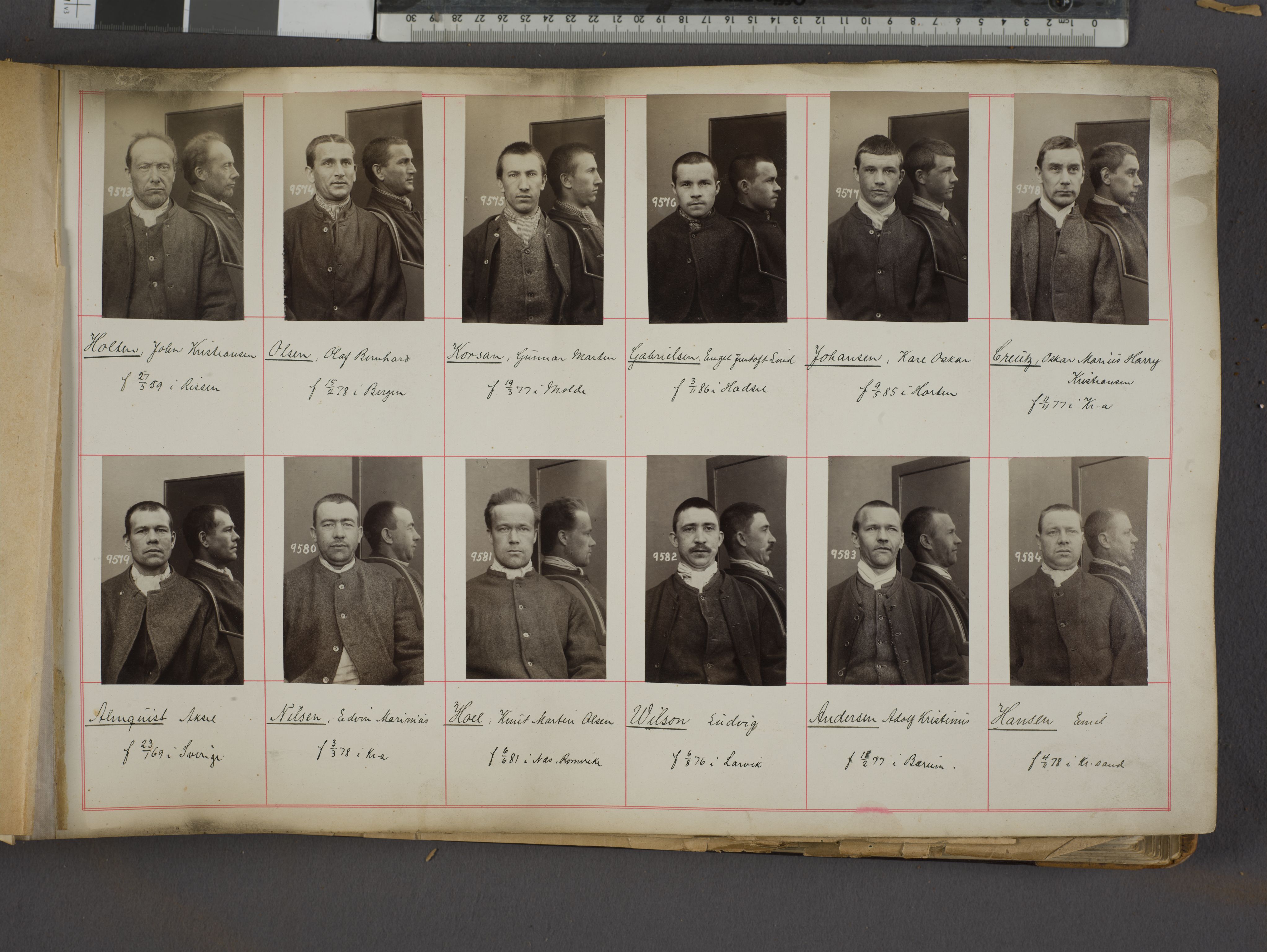 Oslo politikammer, Kriminalavdelingen, AV/SAO-A-11137/U/Ua/L0010: Forbryteralbum, 1906-1910, p. 3