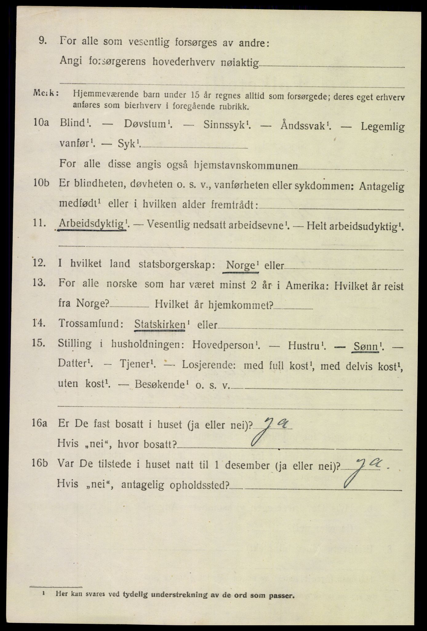 SAH, 1920 census for Nord-Aurdal, 1920, p. 6341