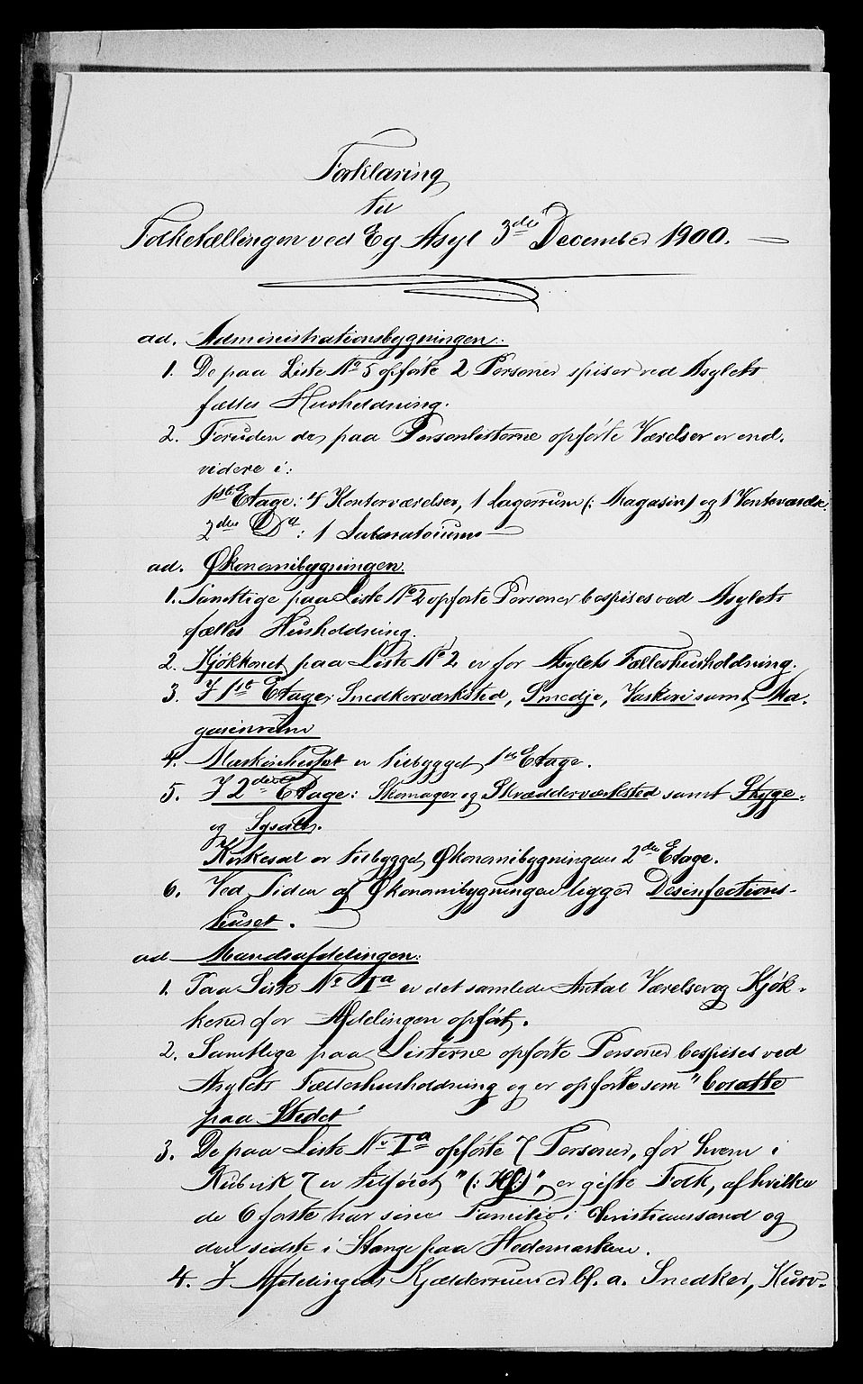 SAK, 1900 census for Kristiansand, 1900, p. 164