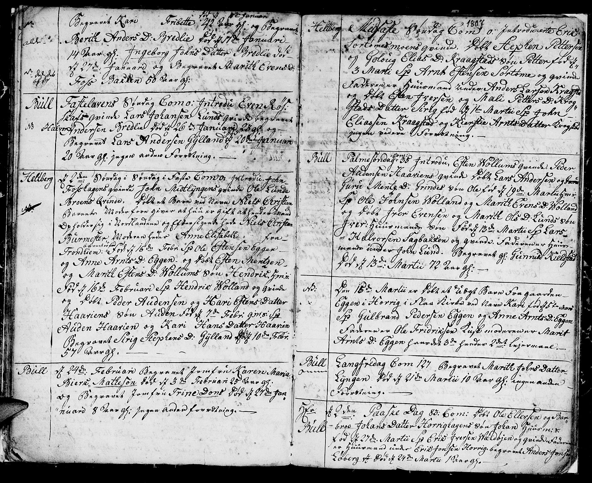 Ministerialprotokoller, klokkerbøker og fødselsregistre - Sør-Trøndelag, SAT/A-1456/692/L1106: Parish register (copy) no. 692C01, 1802-1808