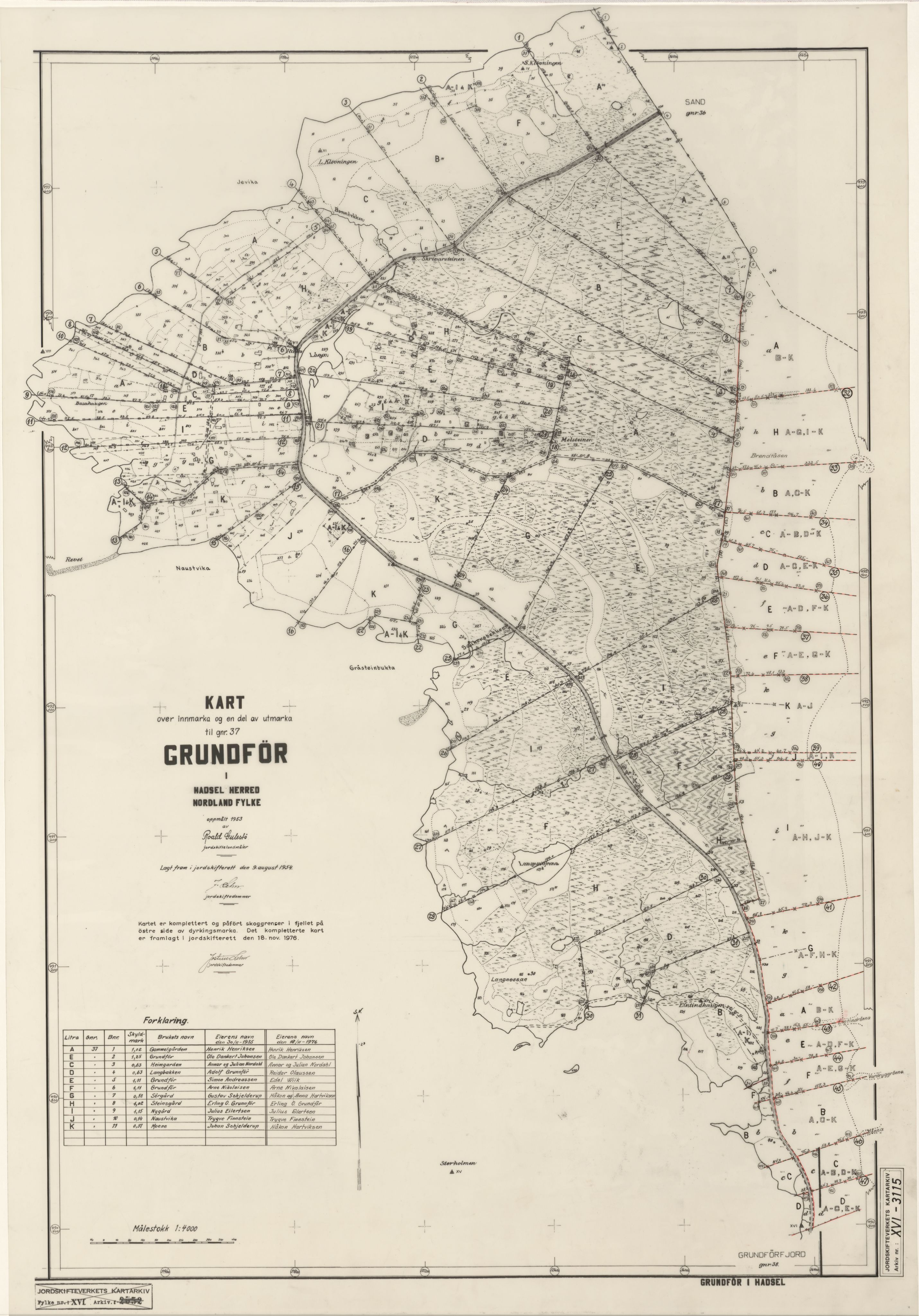 Jordskifteverkets kartarkiv, RA/S-3929/T, 1859-1988, p. 4072