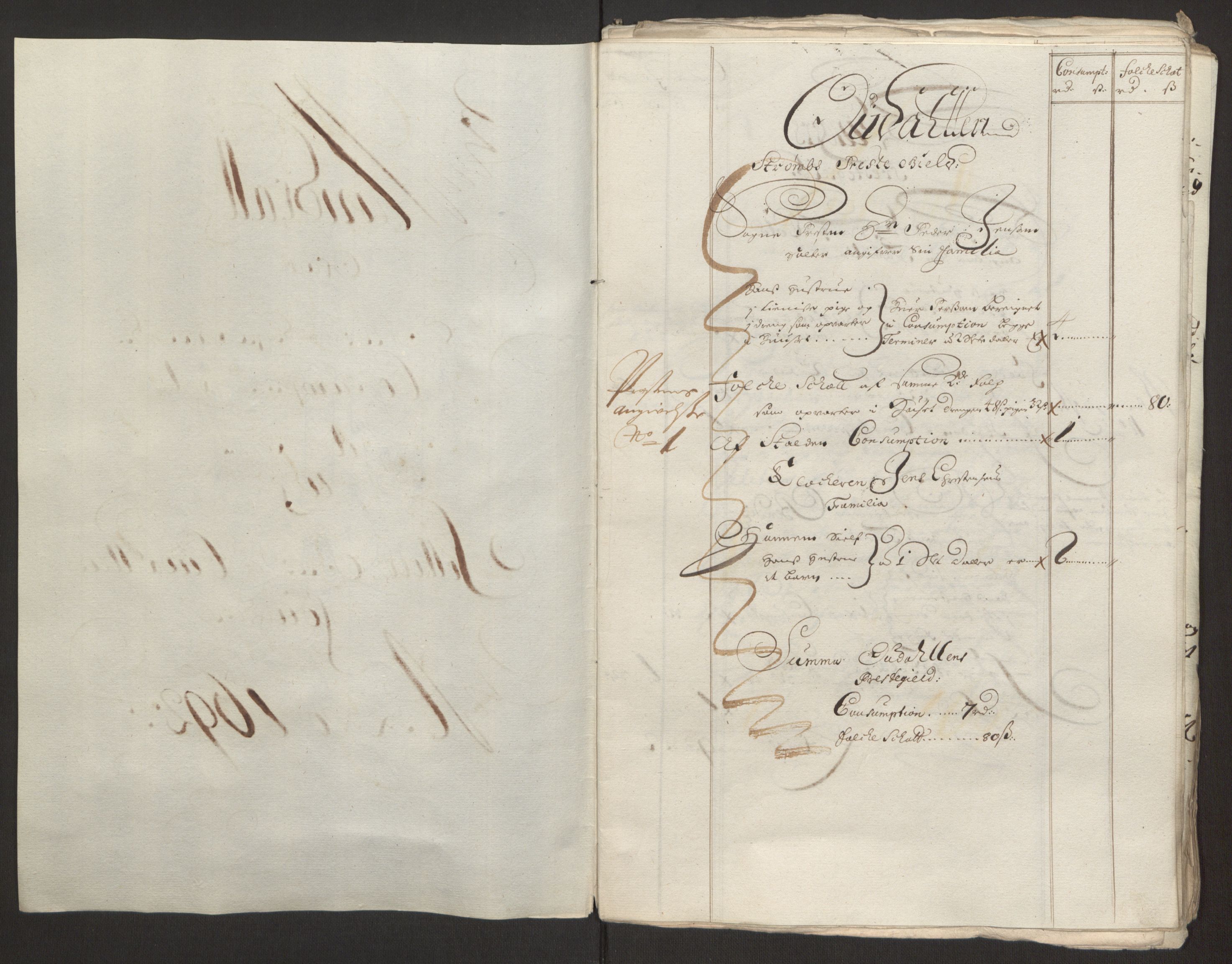 Rentekammeret inntil 1814, Reviderte regnskaper, Fogderegnskap, RA/EA-4092/R13/L0830: Fogderegnskap Solør, Odal og Østerdal, 1692, p. 243